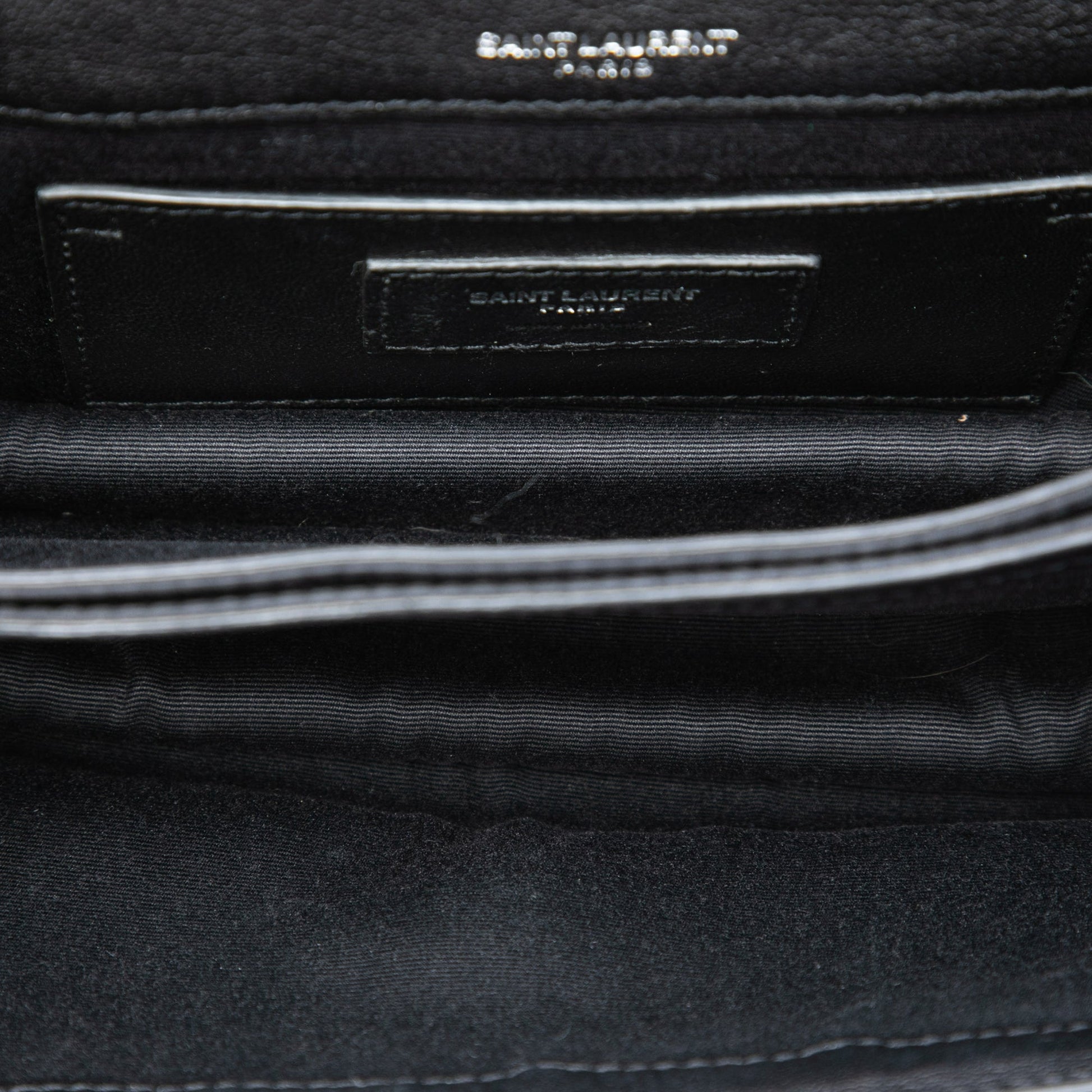 Saint Laurent Small Calfskin Monogram Sunset Crossbody