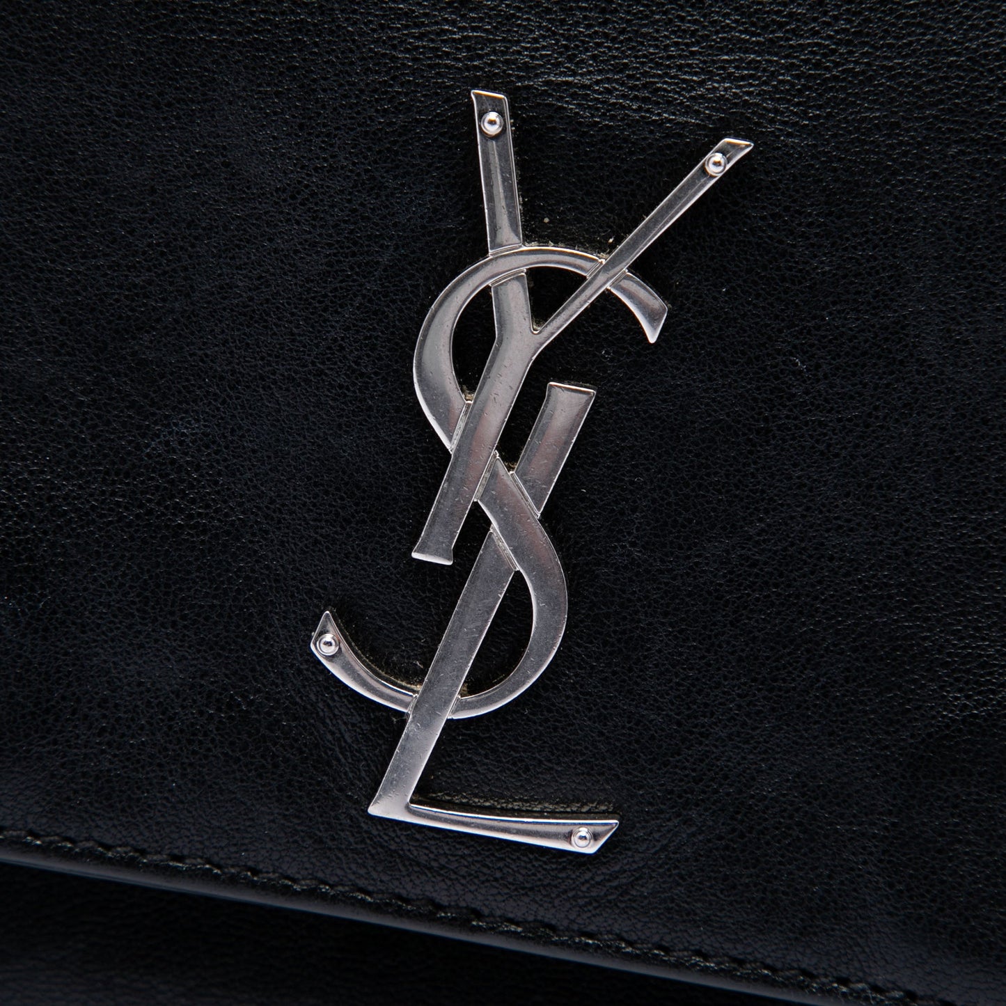 Saint Laurent Small Calfskin Monogram Sunset Crossbody