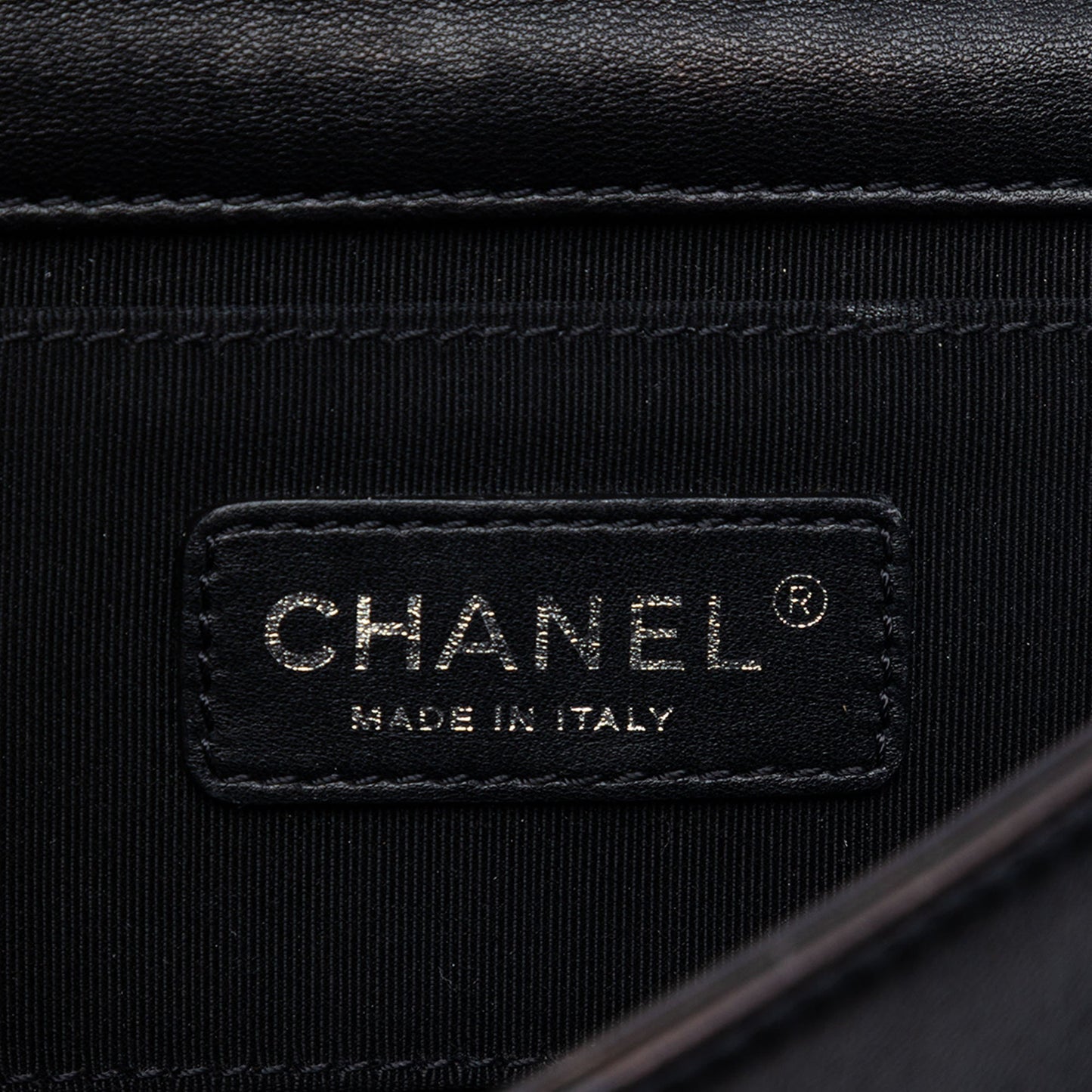 Chanel Patent and Acrylic Crystal Embellished Boy Brick Horizontal Flap