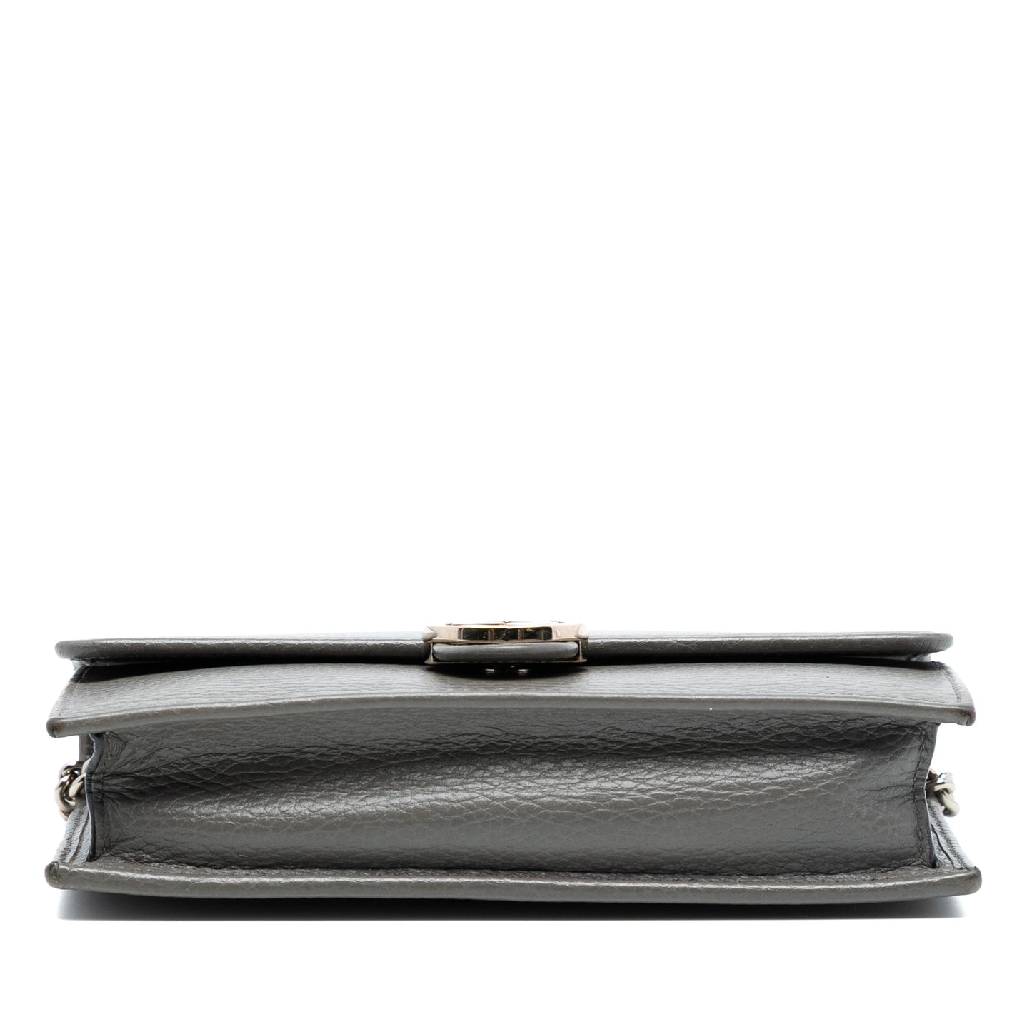 Gucci Interlocking G Dollar Calfskin Wallet on Chain