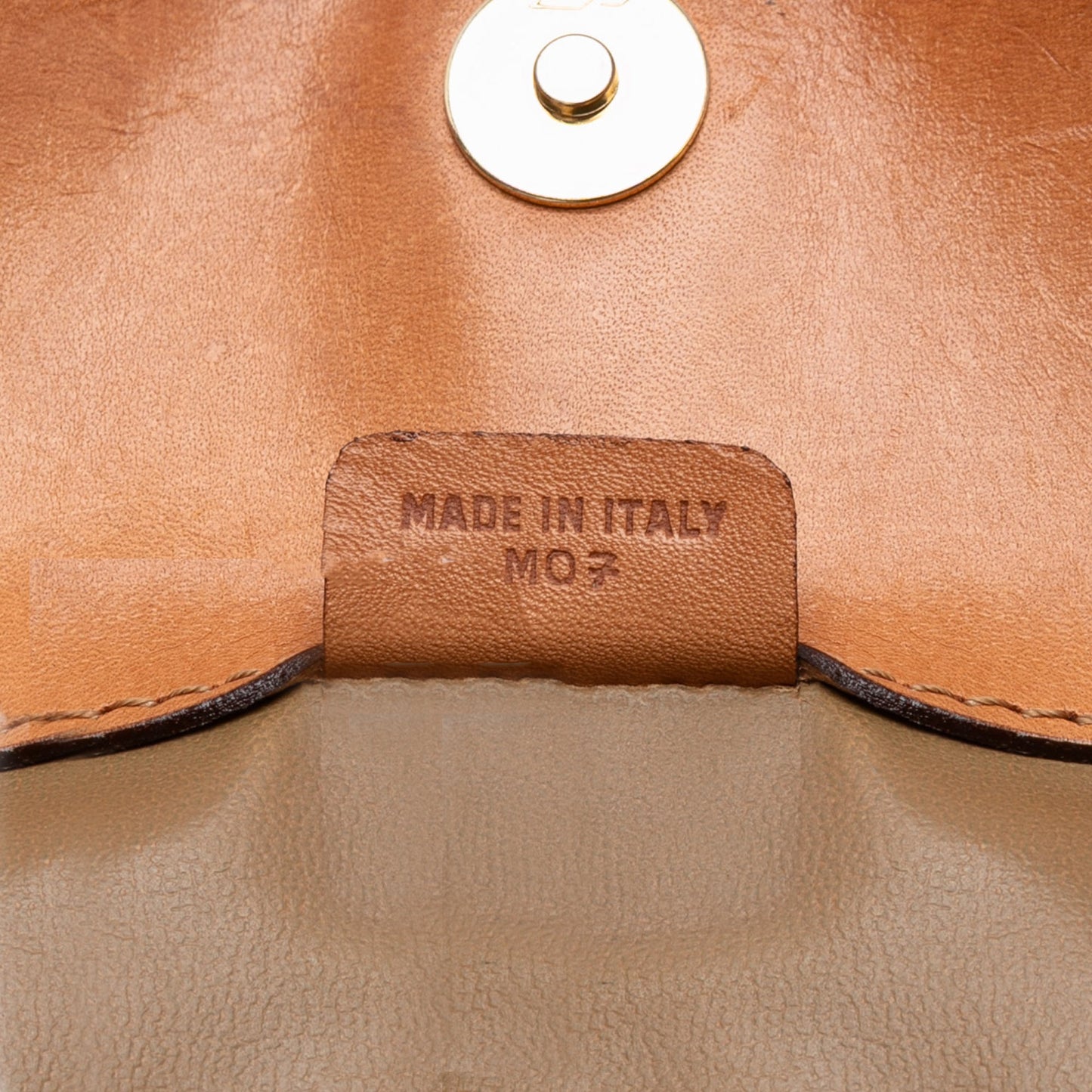 Celine Macadam Coated Canvas Clutch