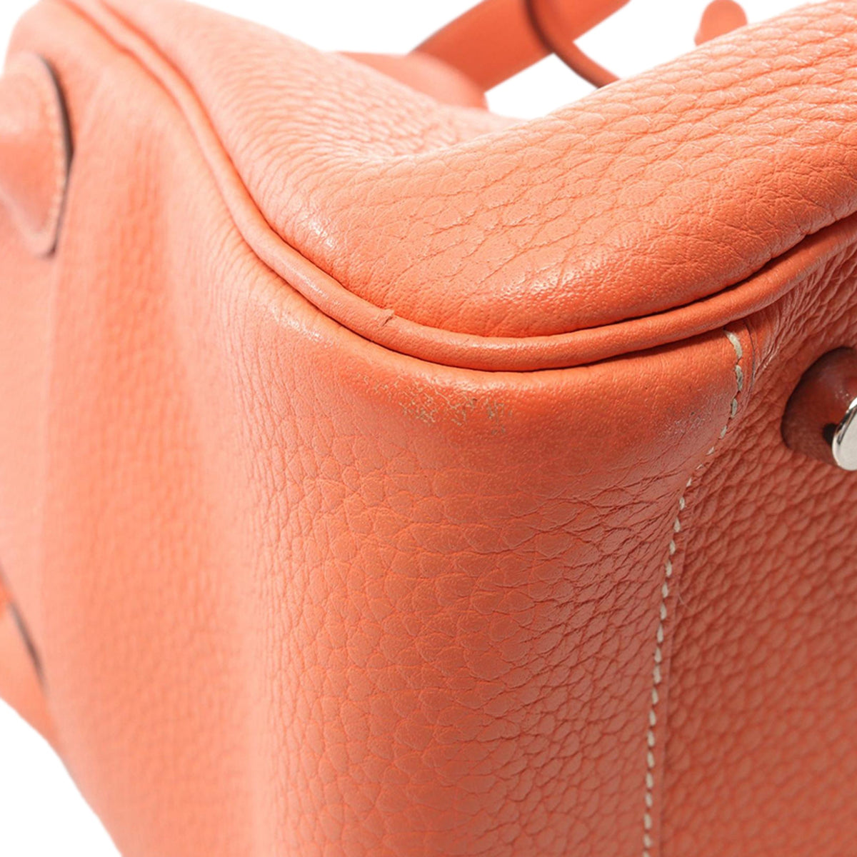 Hermès Clemence Lindy 30 — Orange