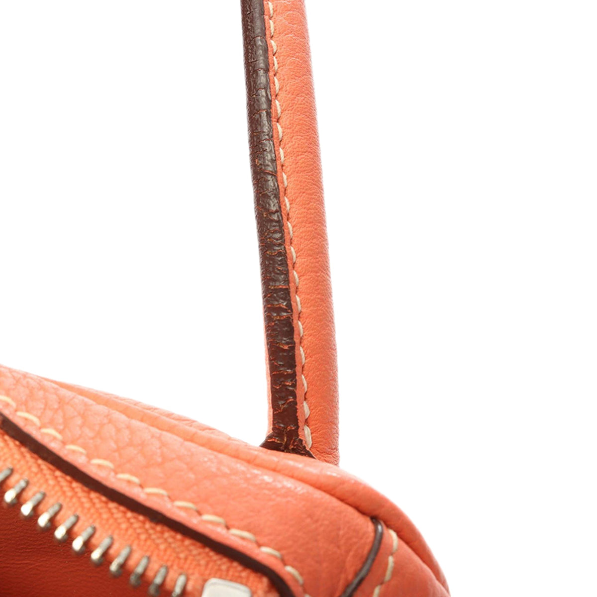 Hermès Clemence Lindy 30 — Orange