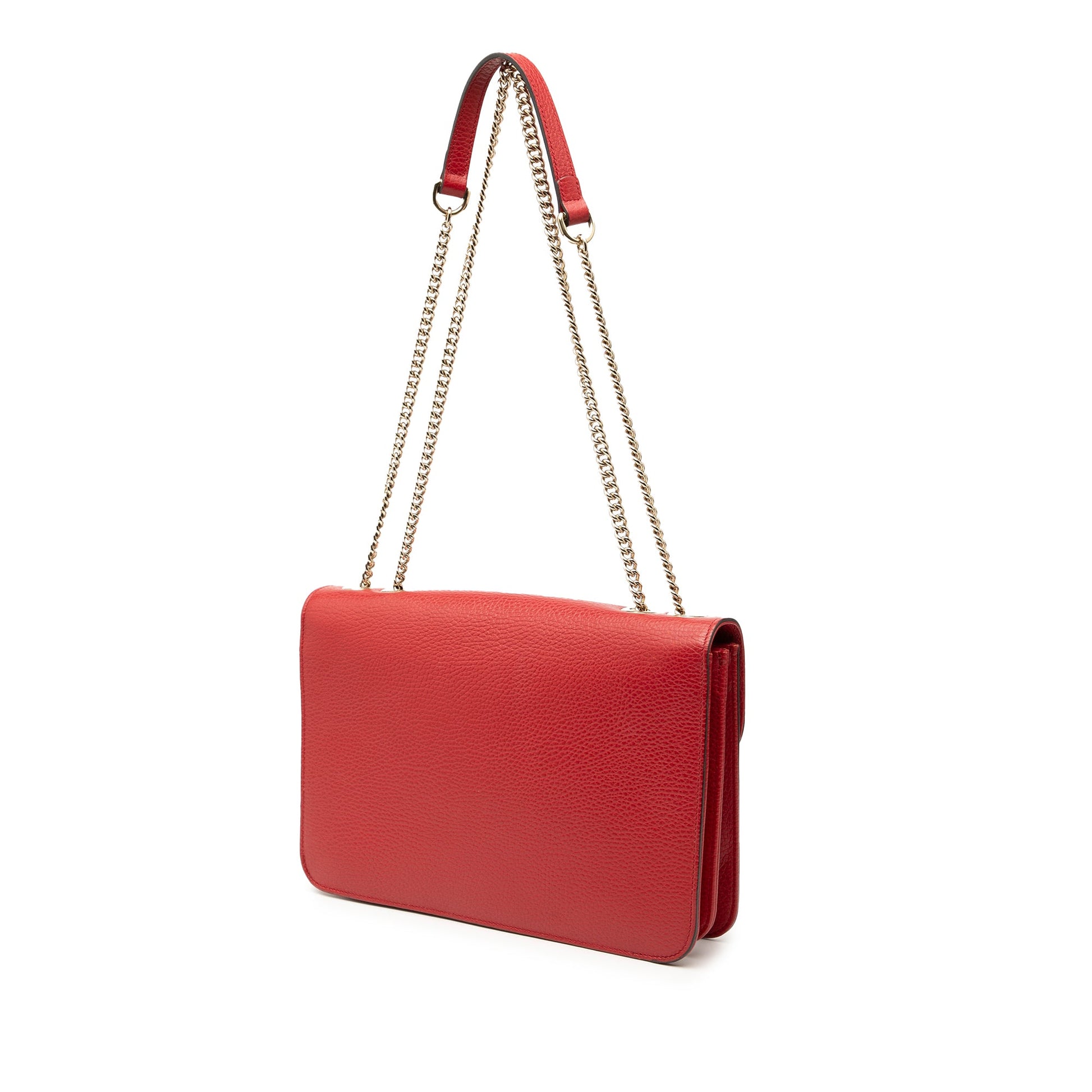Gucci Medium Dollar Calfskin Interlocking G Crossbody