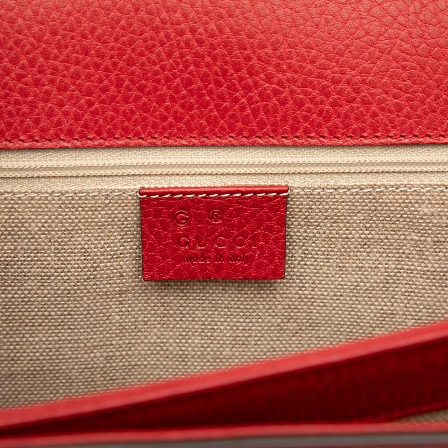 Gucci Medium Dollar Calfskin Interlocking G Crossbody