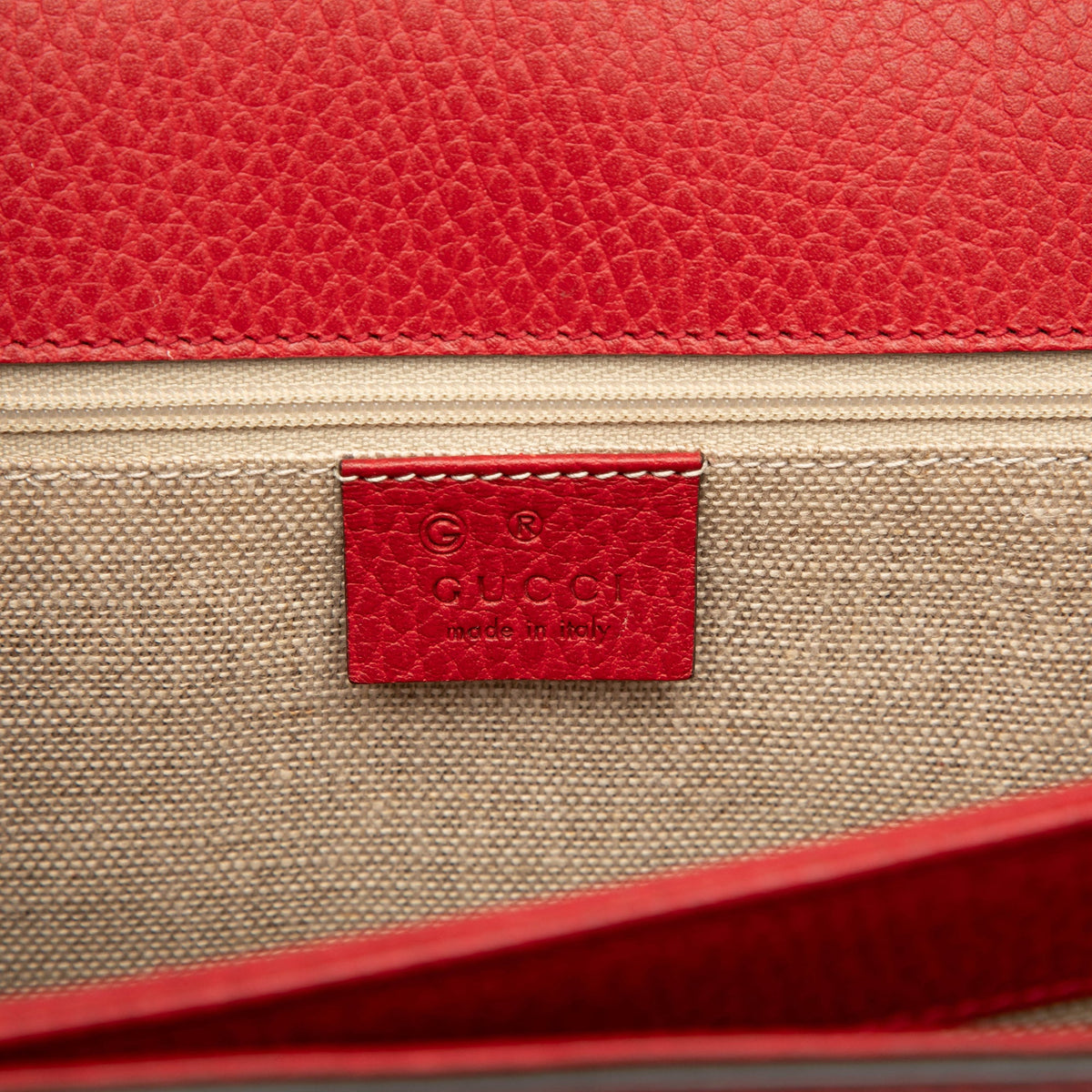 Gucci Medium Dollar Calfskin Interlocking G Crossbody