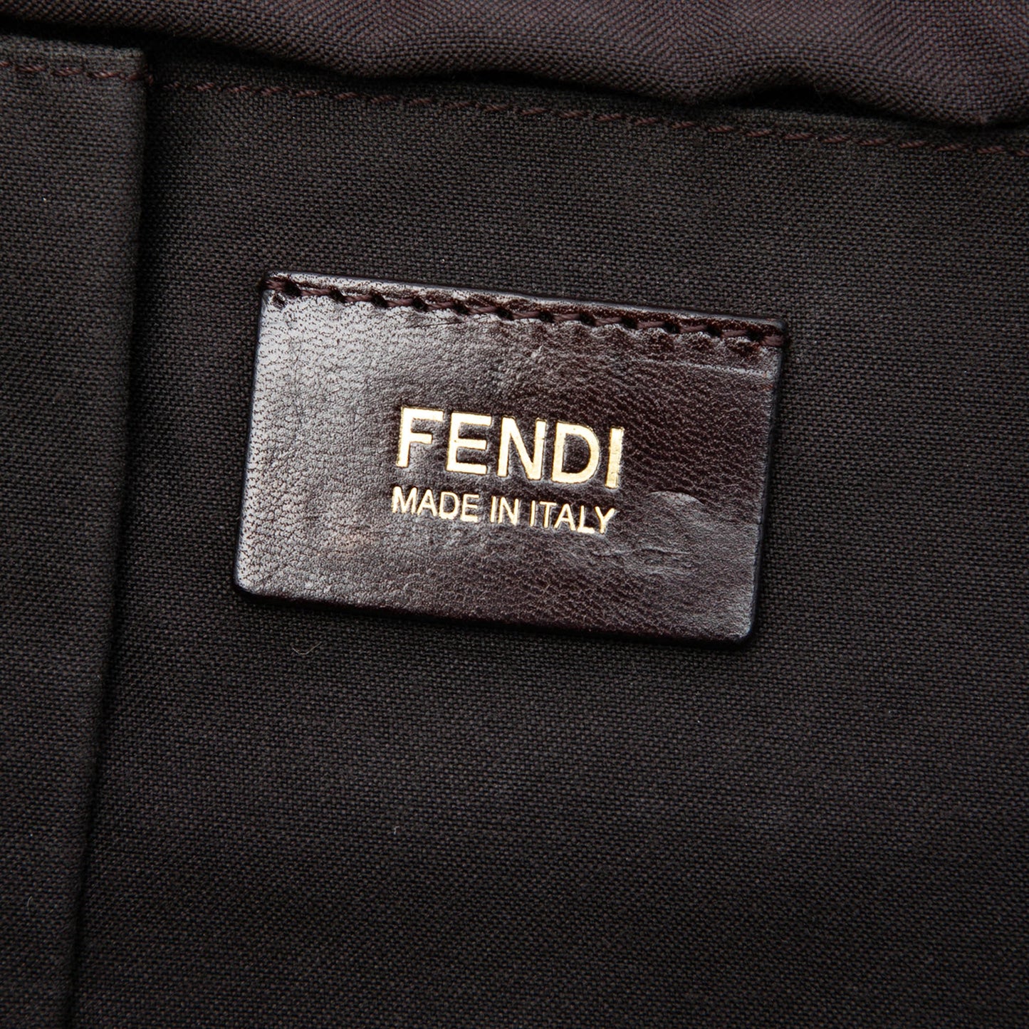 Fendi Zucchino Canvas Superstar Tote