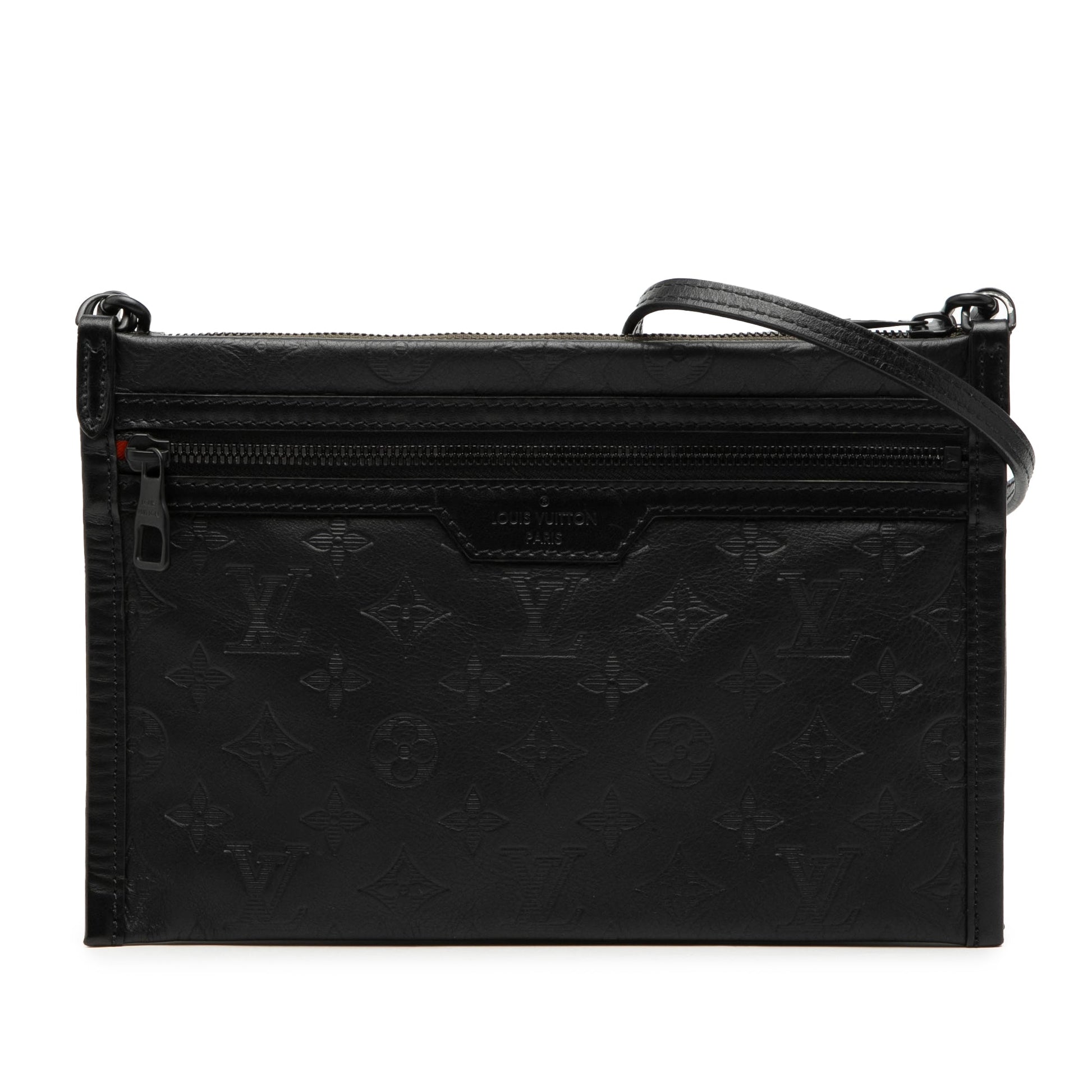 Louis Vuitton Monogram Shadow Double Flat Messenger