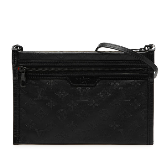 Louis Vuitton Monogram Shadow Double Flat Messenger