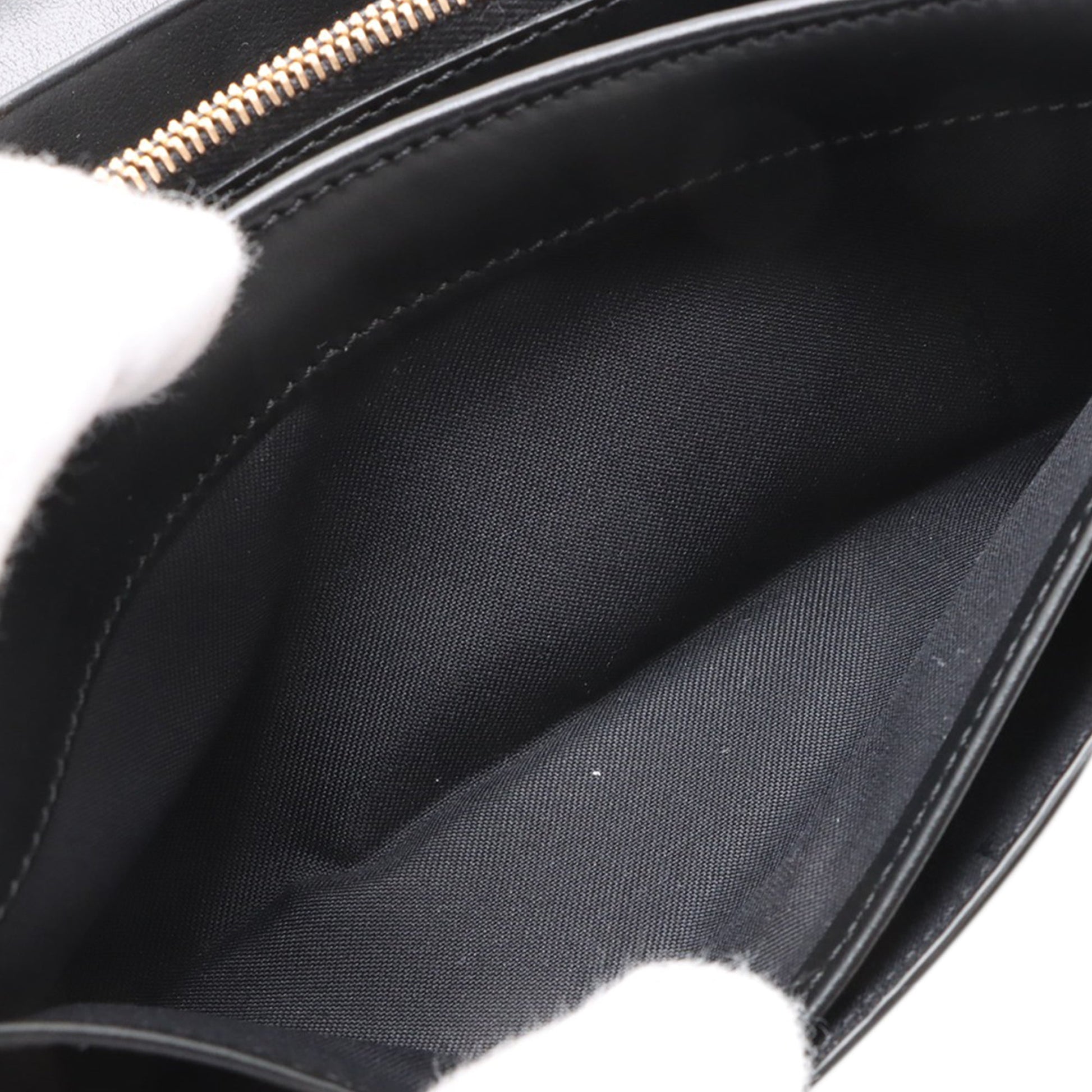 Fendi Leather FF Diamond Wallet on Chain