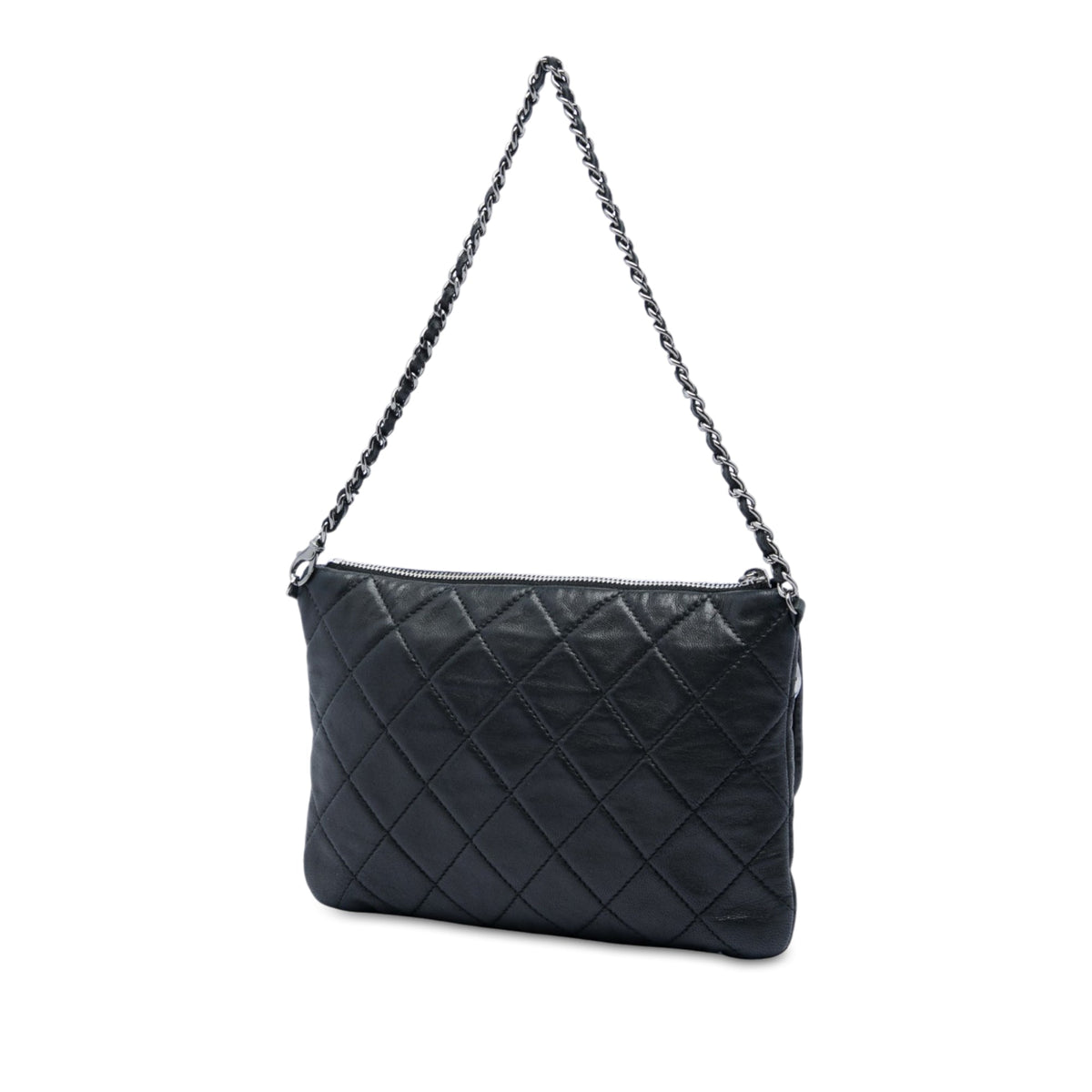 Chanel CC Quilted Lambskin Mineral Nights Flap