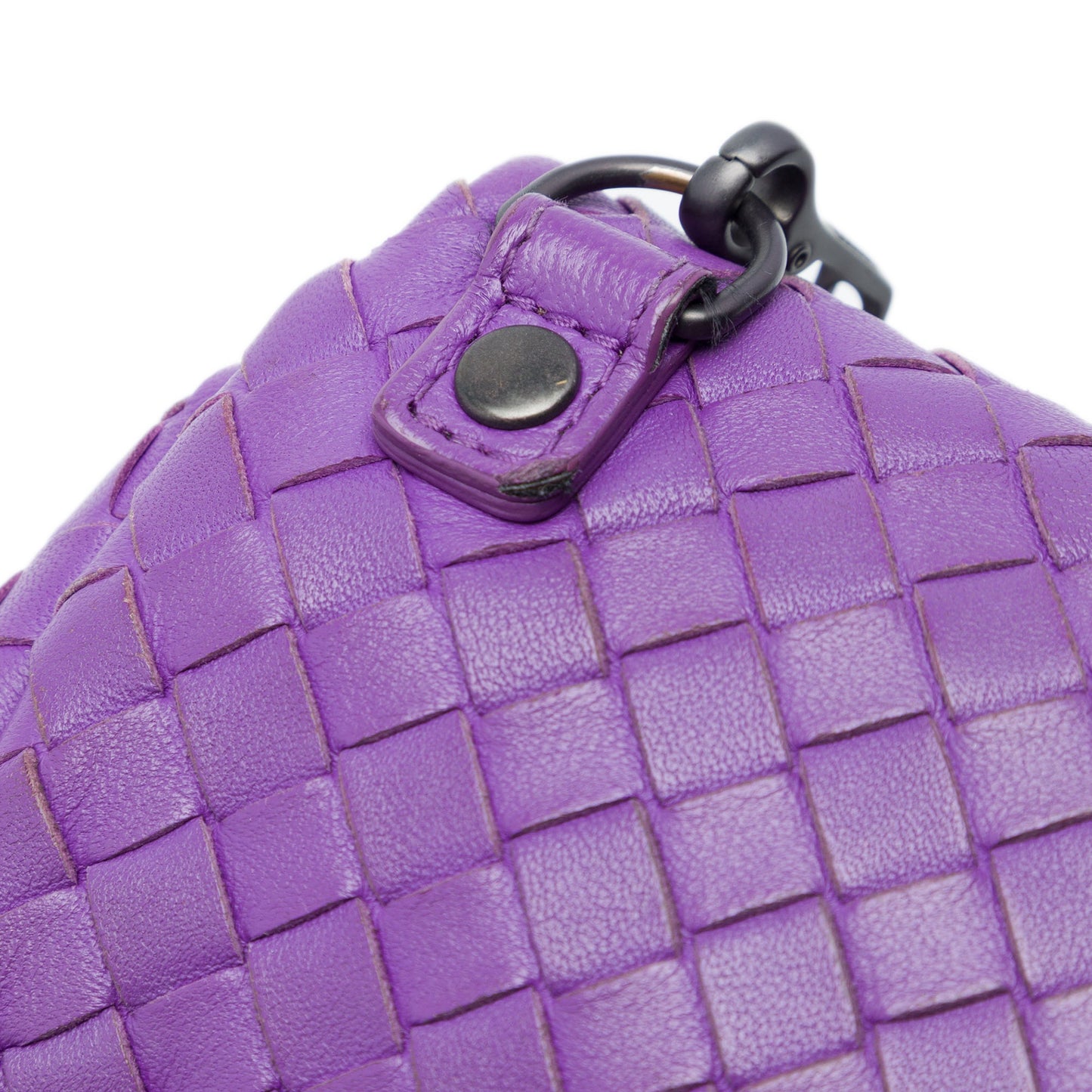 Bottega Veneta Mini Nappa Intrecciato Expandable Chain Flap Crossbody