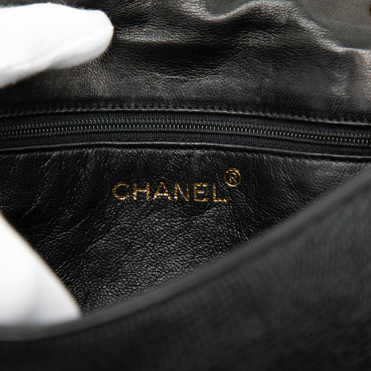 Chanel CC Raffia Full Flap