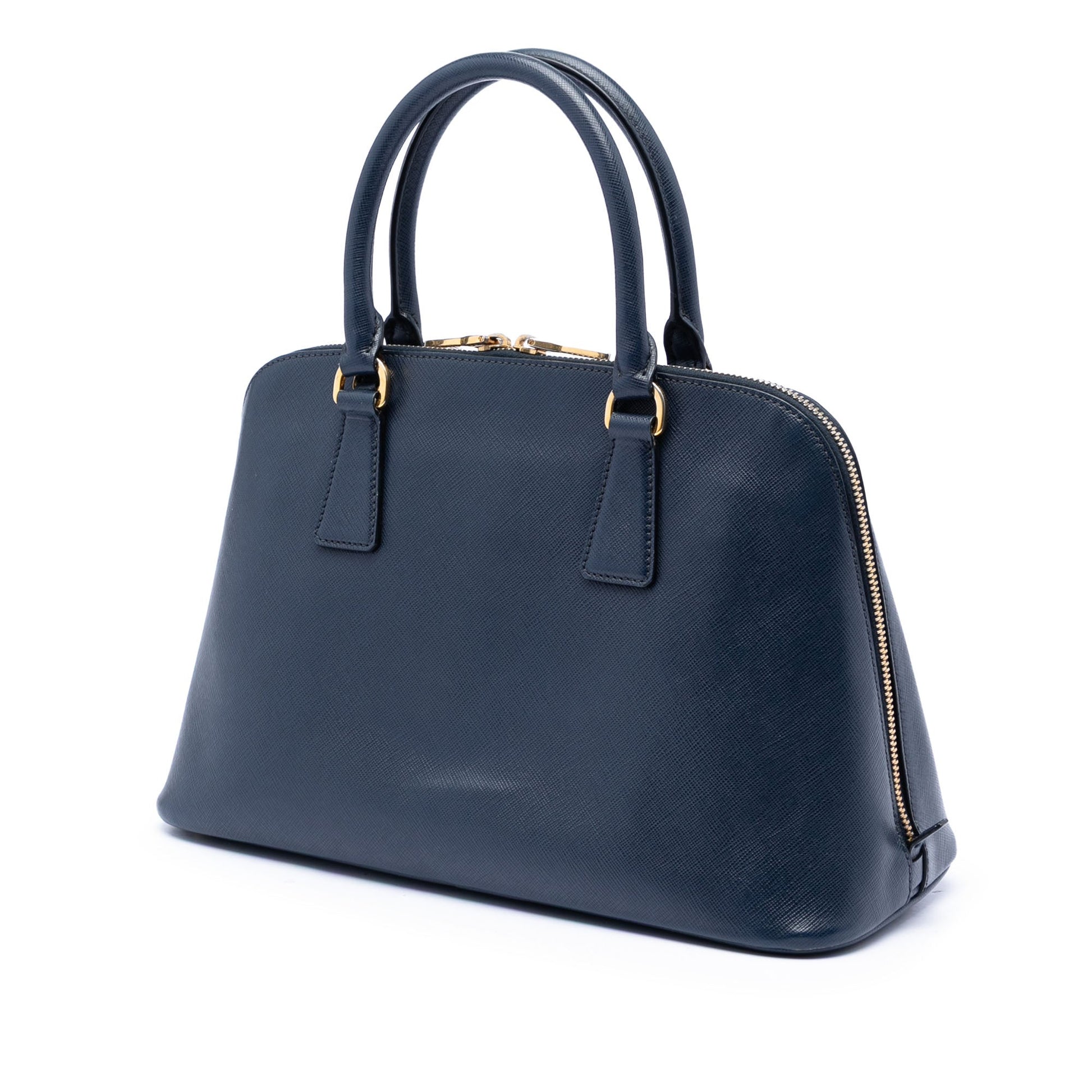 Prada Medium Saffiano Lux Promenade Satchel