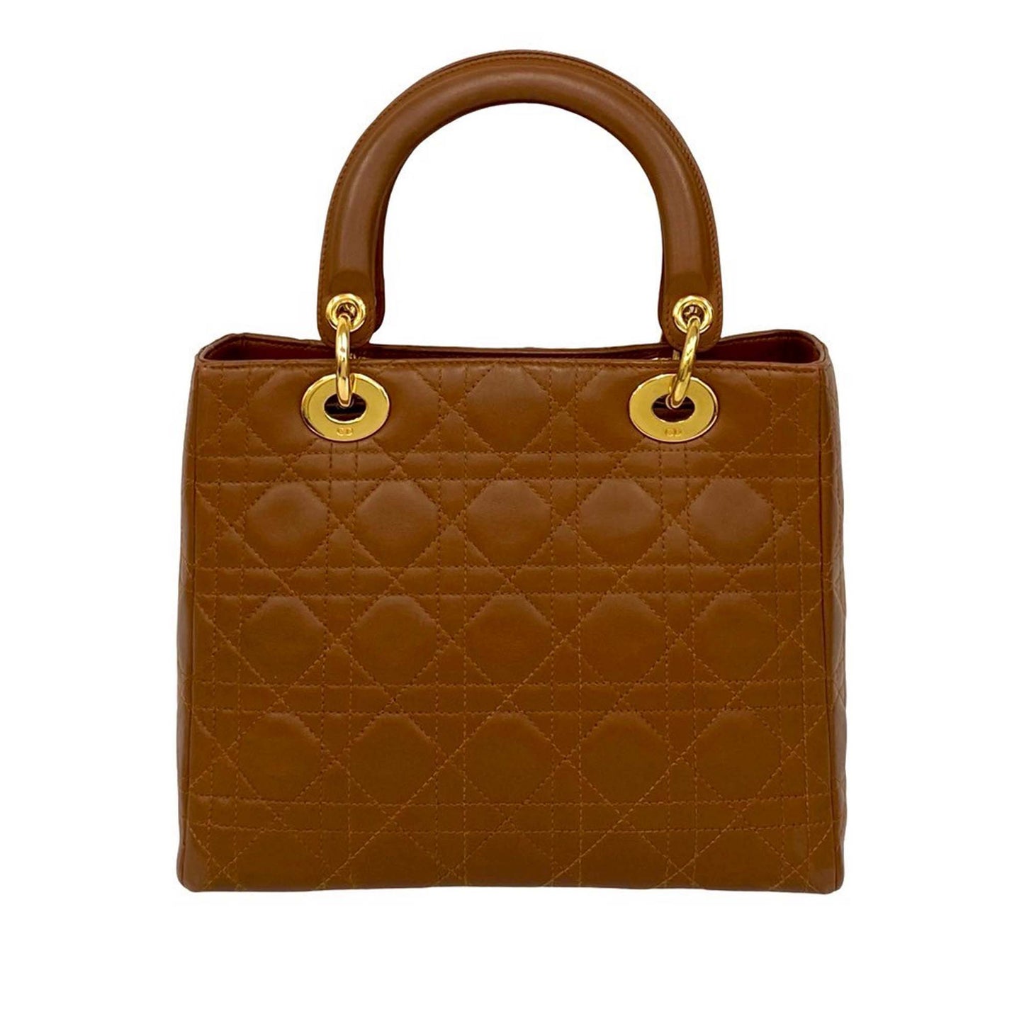 Dior Medium Lambskin Cannage Lady Dior