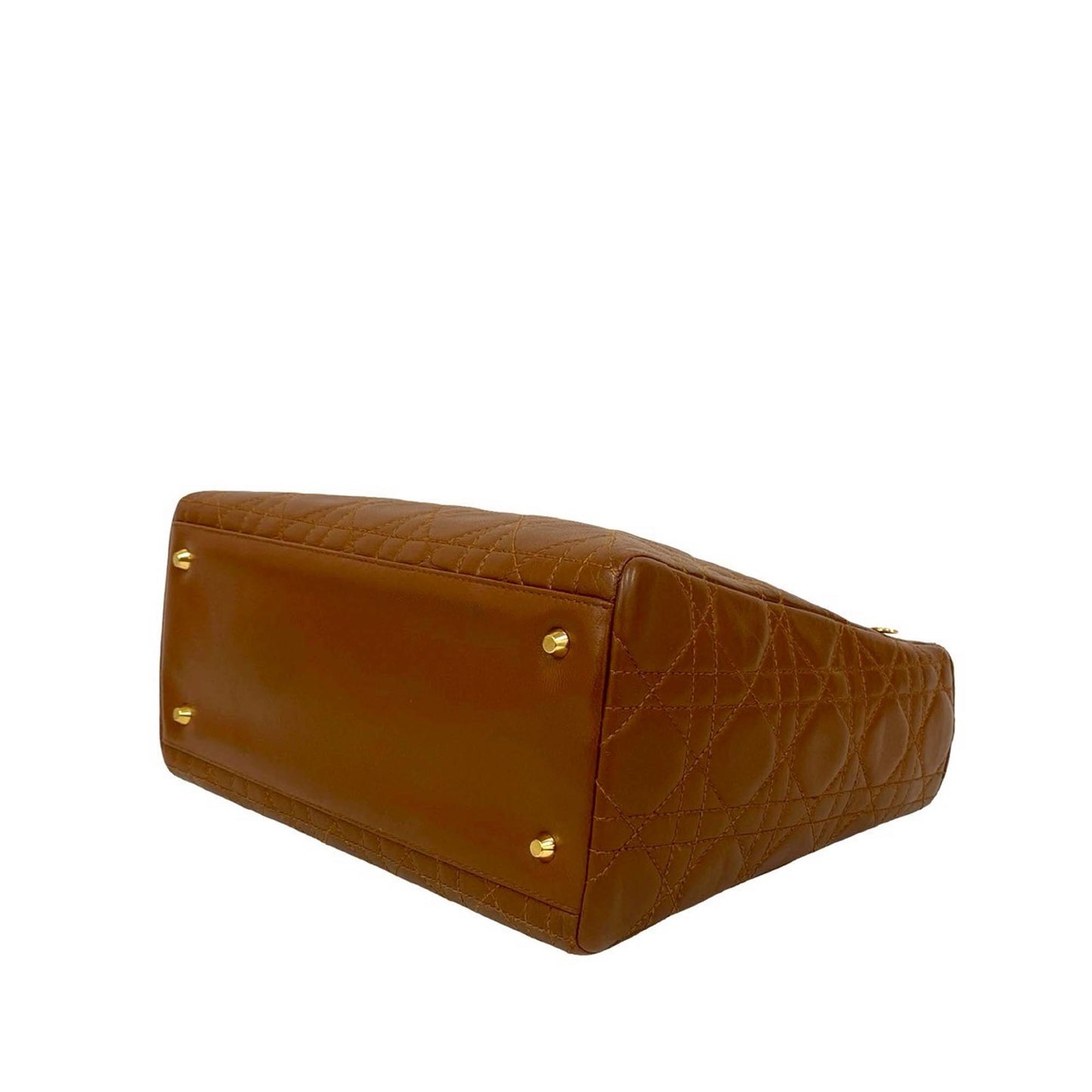 Dior Medium Lambskin Cannage Lady Dior