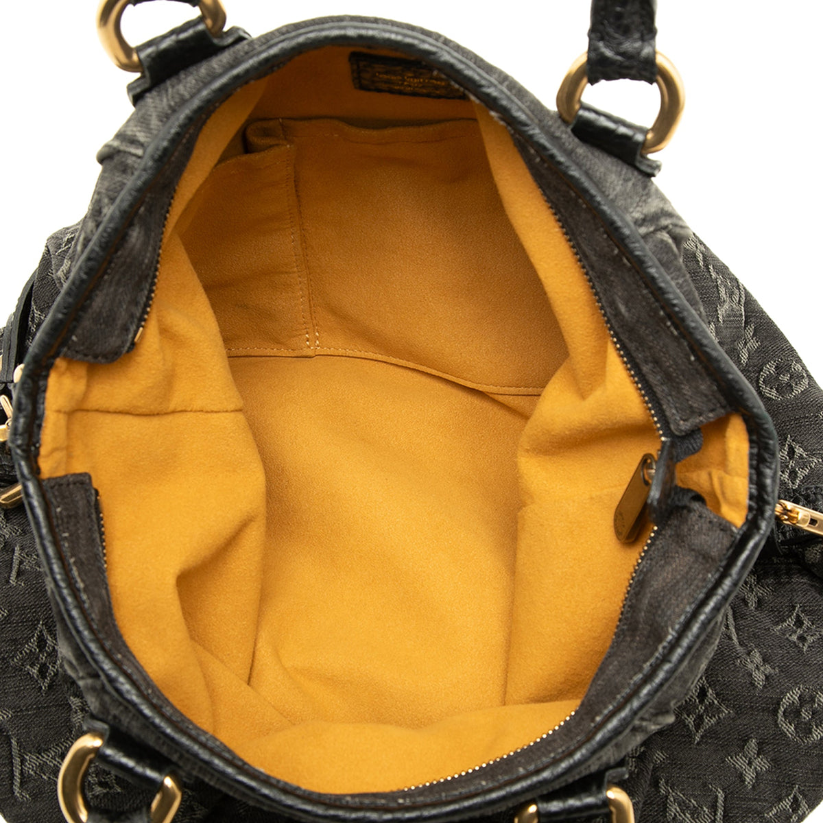 Louis Vuitton Monogram Denim Neo Cabby MM — Black