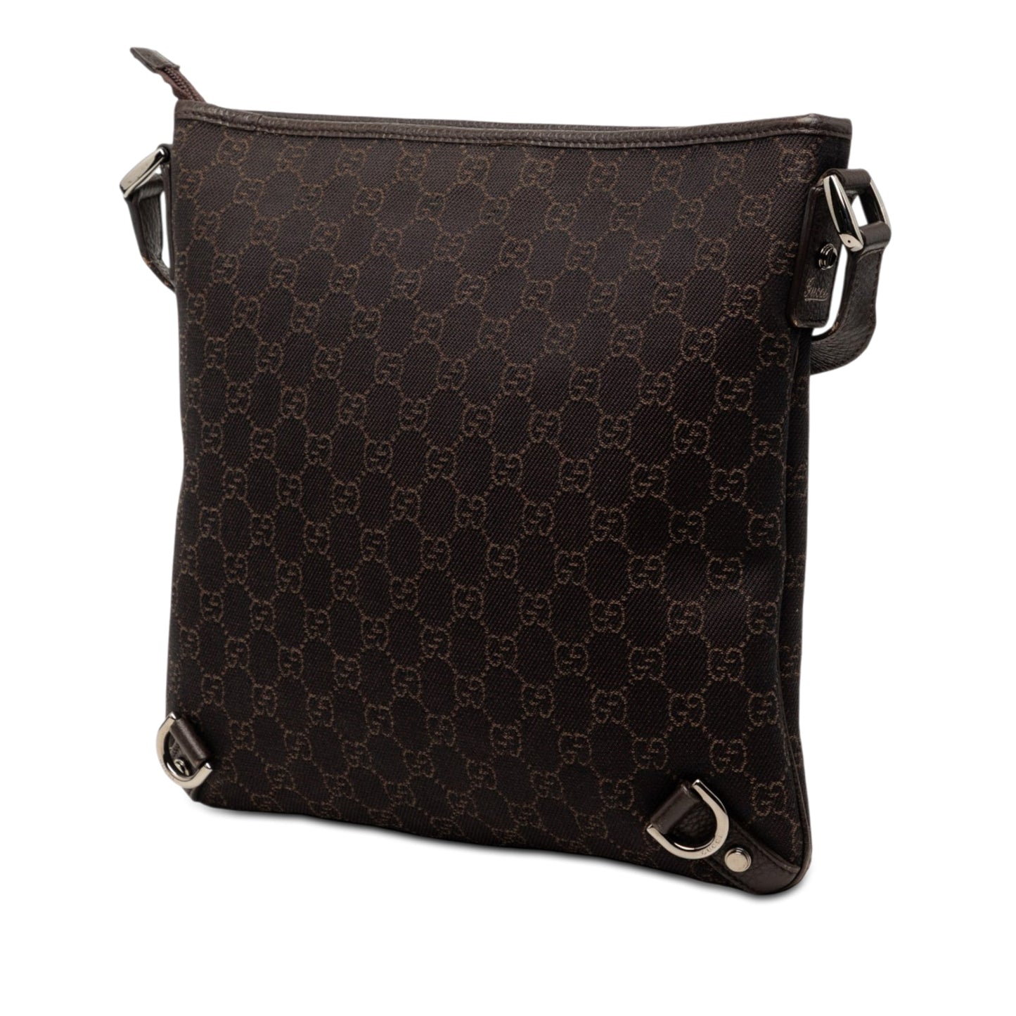 Gucci GG Denim Abbey D Ring Crossbody