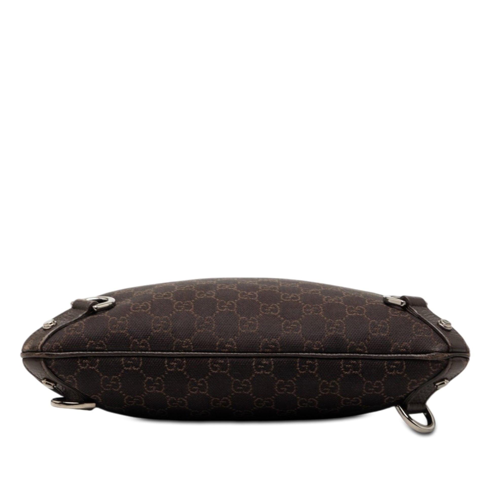 Gucci GG Denim Abbey D Ring Crossbody