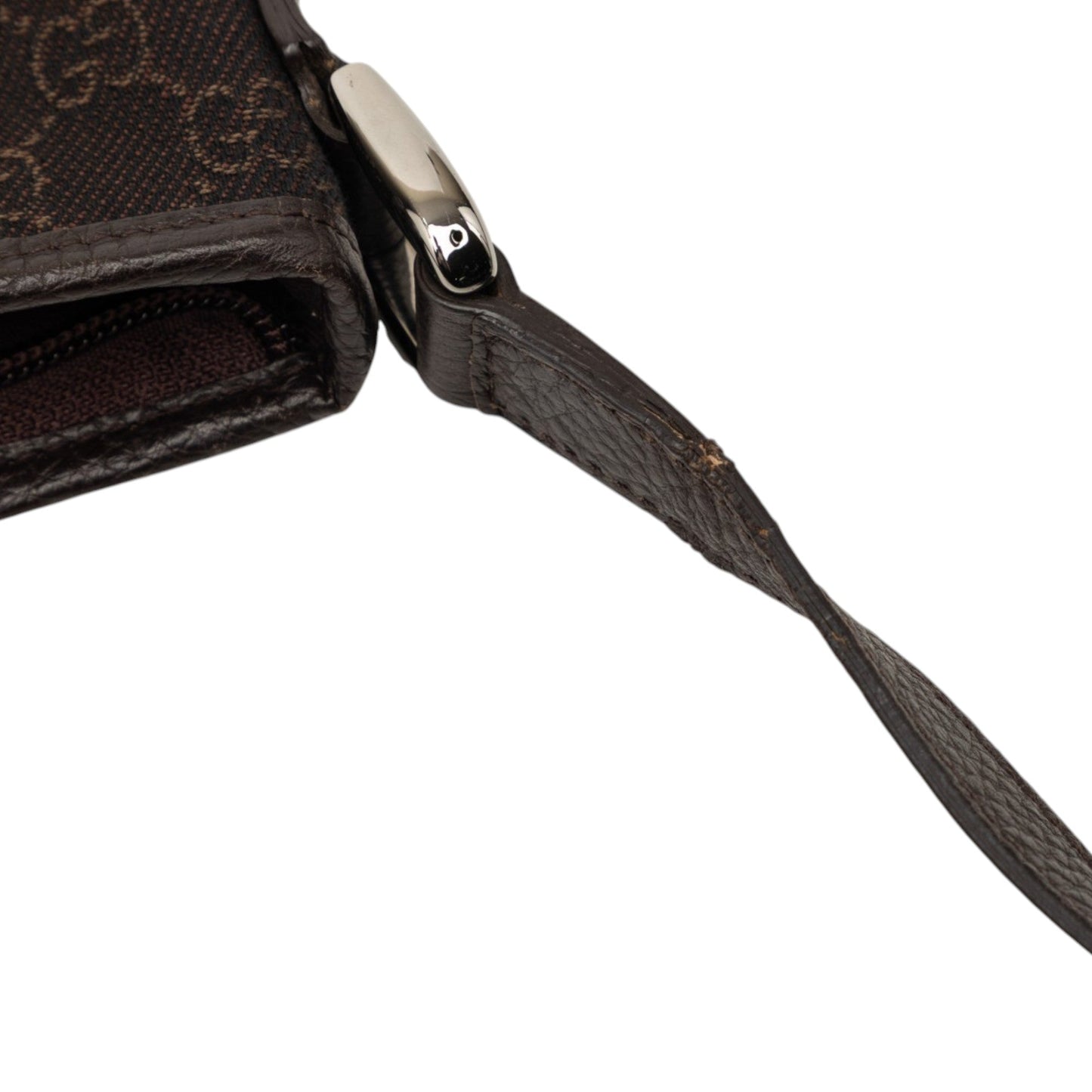 Gucci GG Denim Abbey D Ring Crossbody