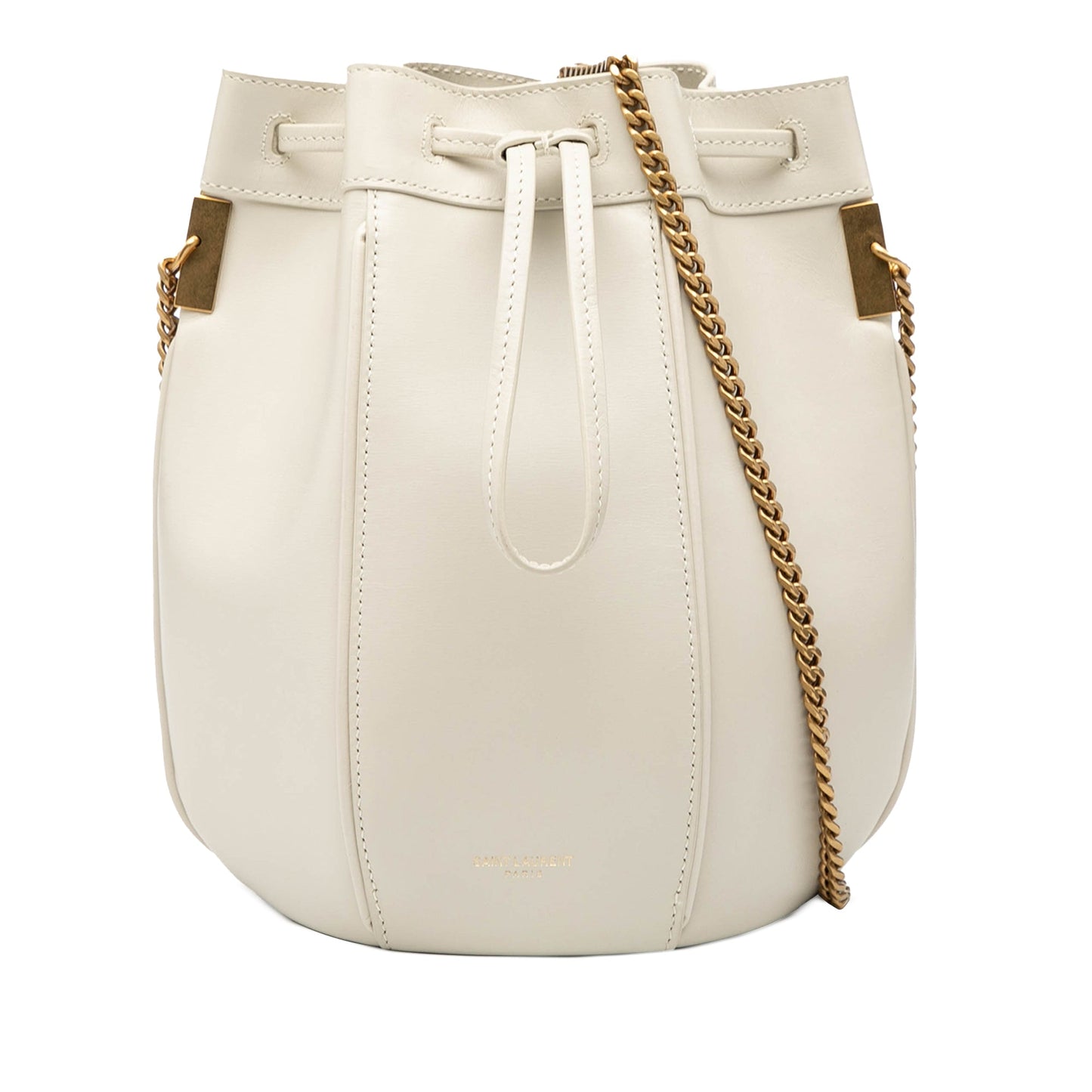 Saint Laurent Small Leather Talitha Bucket Bag