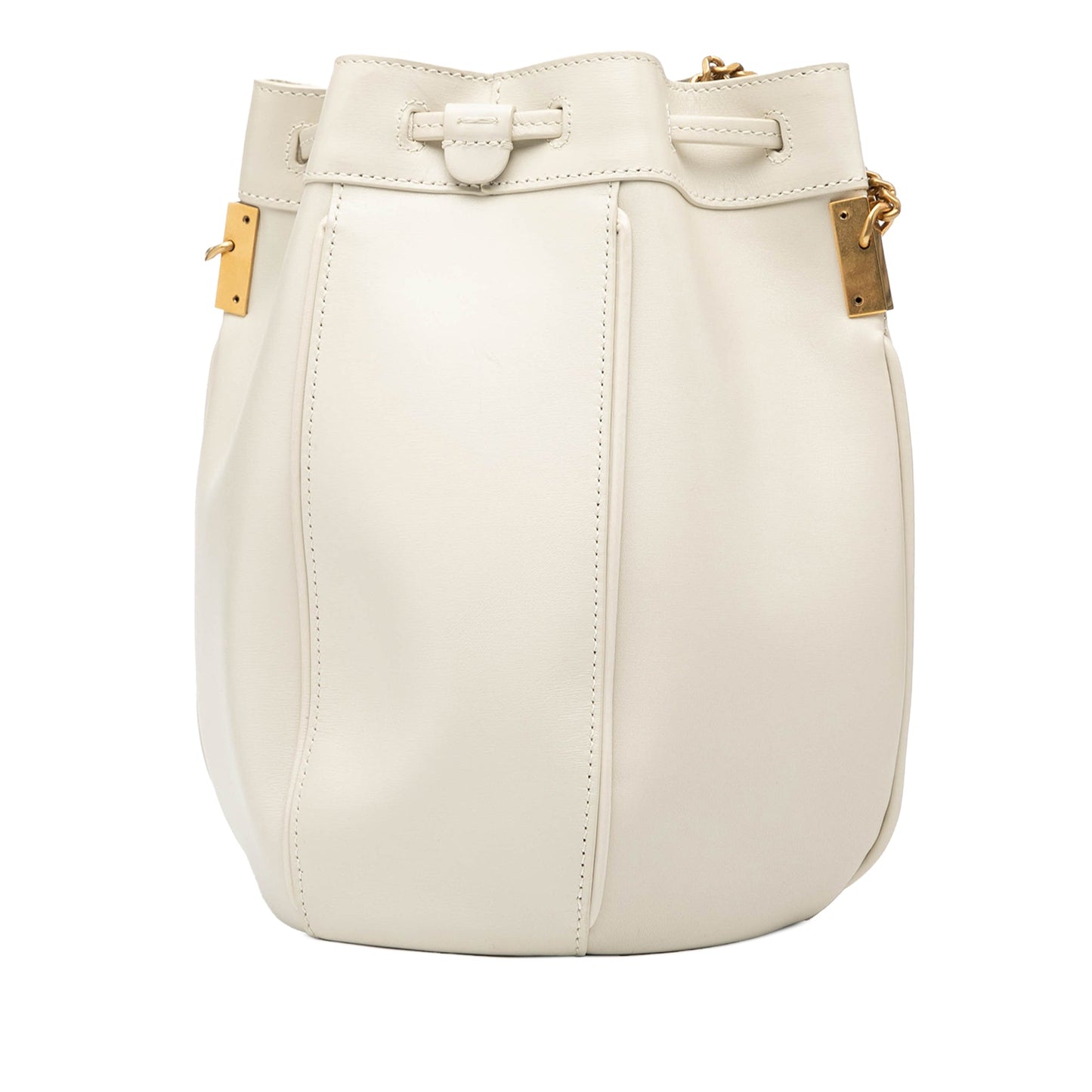 Saint Laurent Small Leather Talitha Bucket Bag