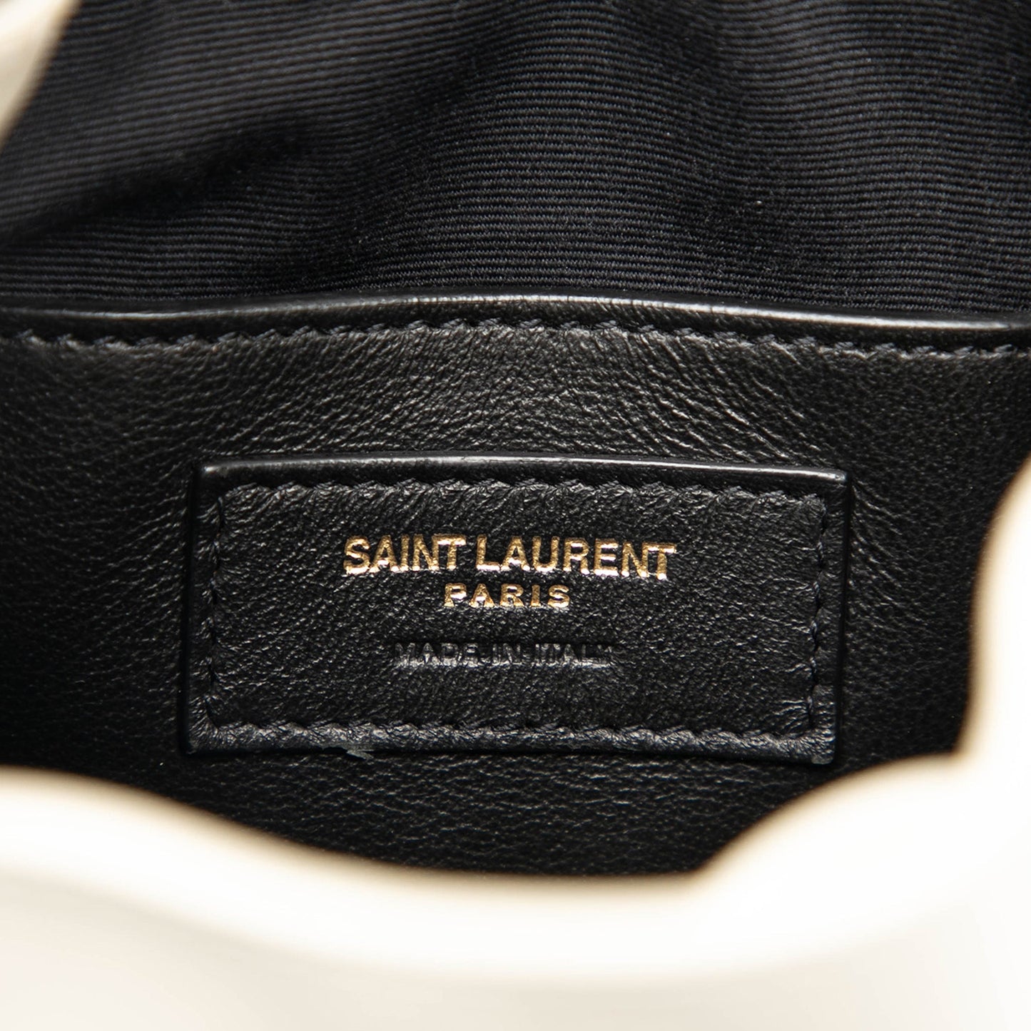 Saint Laurent Small Leather Talitha Bucket Bag
