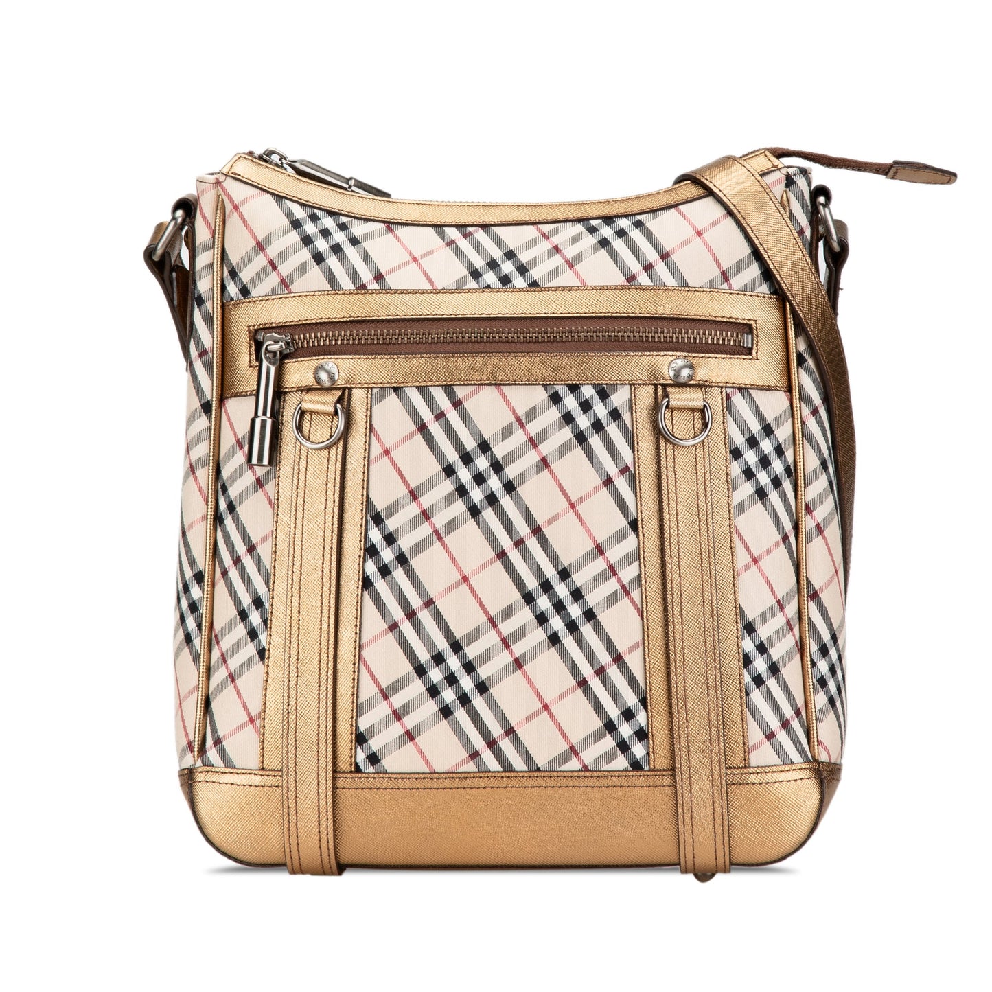 Burberry Nova Check Canvas Crossbody