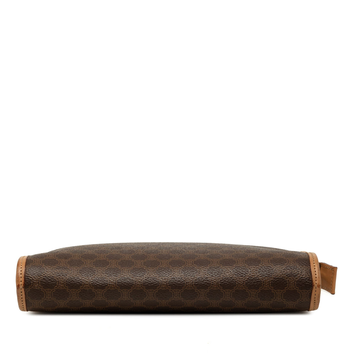 Celine Macadam Coated Canvas Clutch
