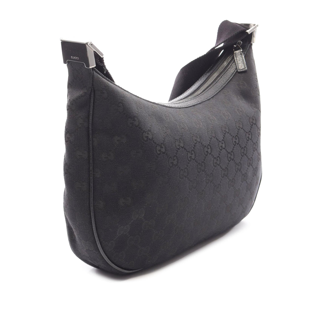 Gucci GG Canvas Crossbody — Black