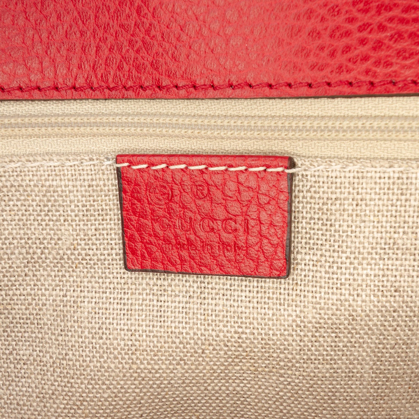 Gucci Medium Dollar Calfskin Interlocking G Crossbody
