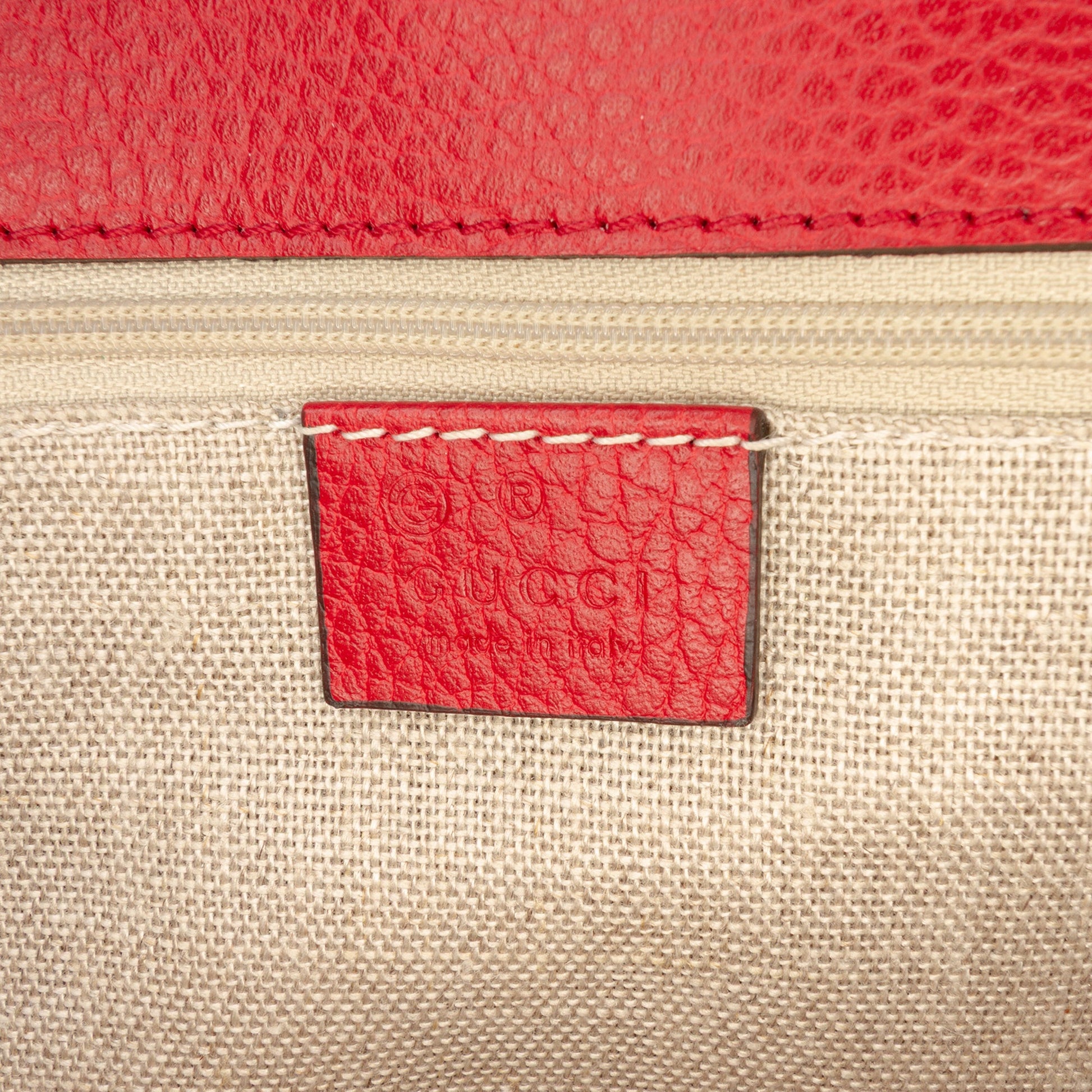 Gucci Medium Dollar Calfskin Interlocking G Crossbody