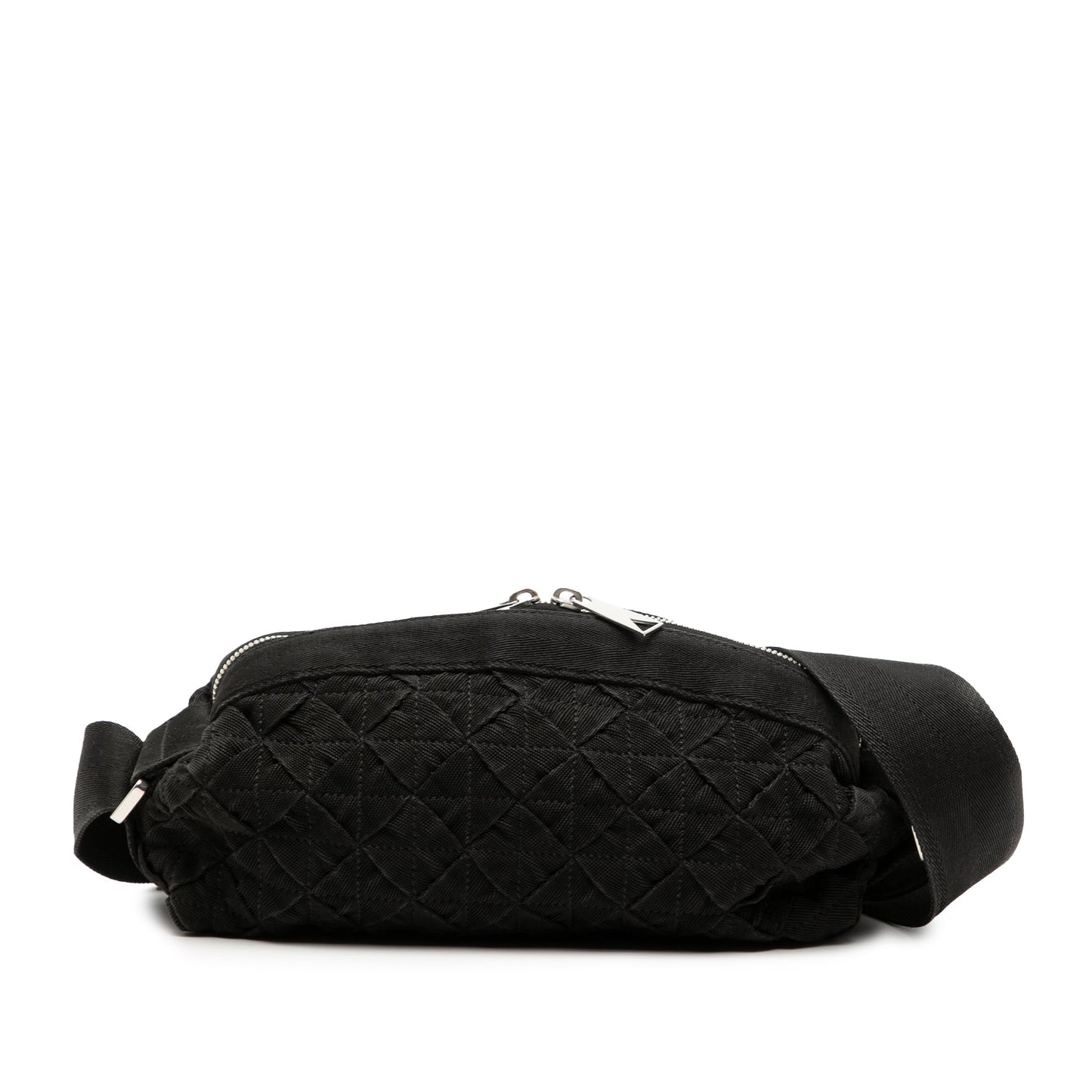 Bottega Veneta Canvas Intrecciato Webbing Belt Bag