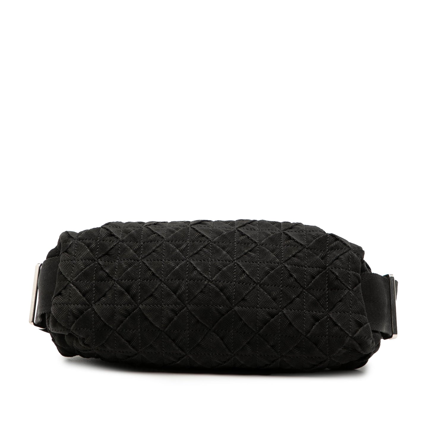 Bottega Veneta Canvas Intrecciato Webbing Belt Bag