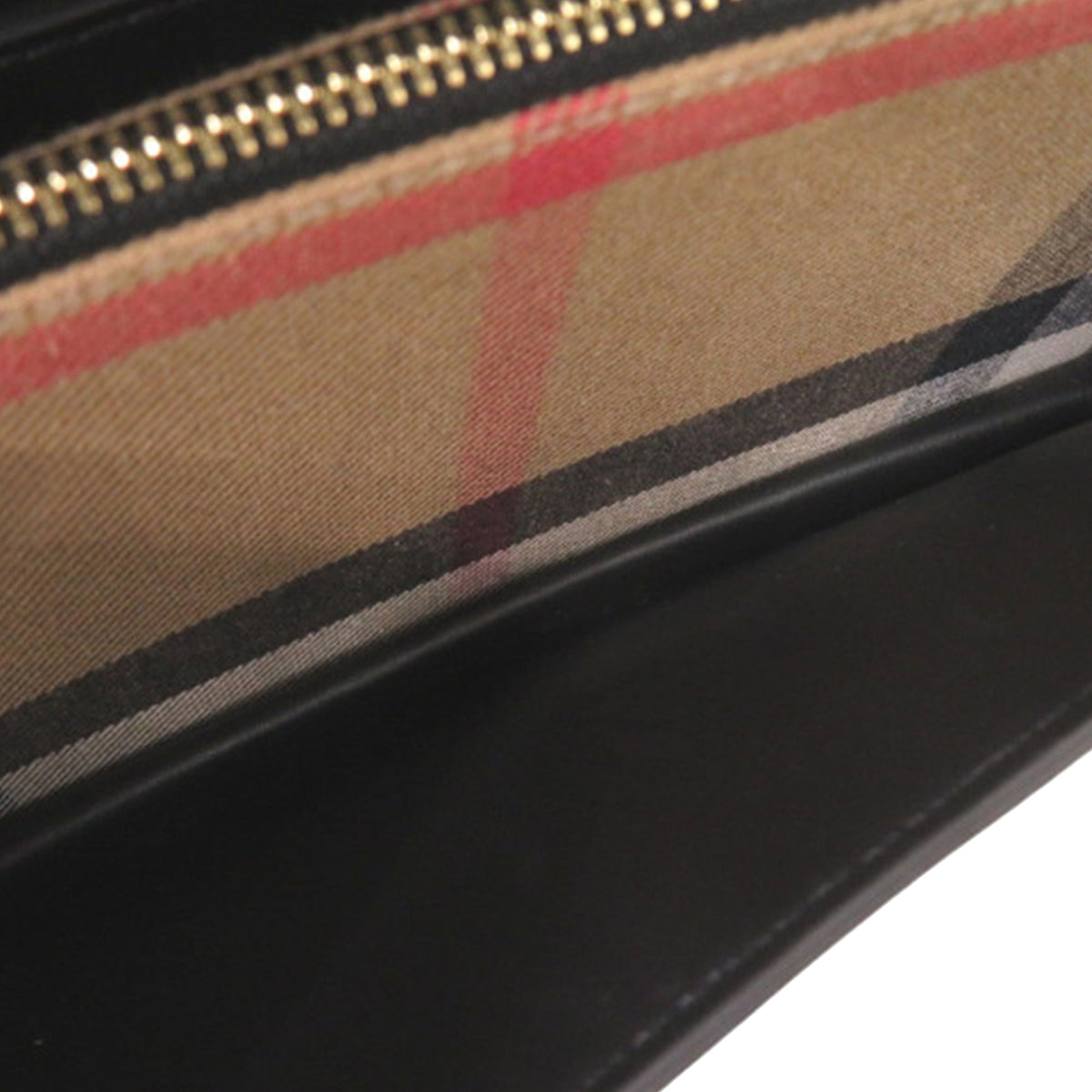 Burberry Metallic Calfskin Buckle Crossbody