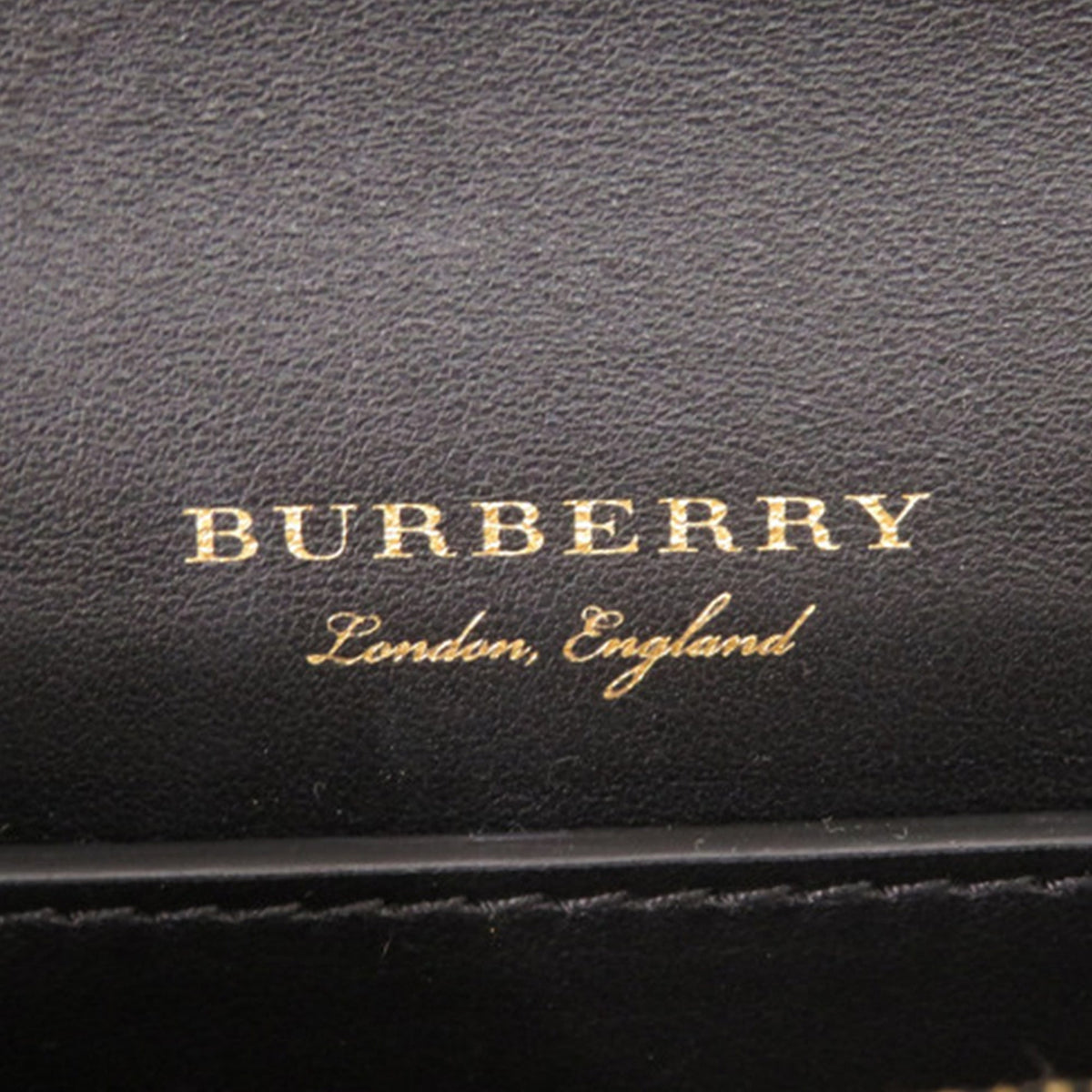 Burberry Metallic Calfskin Buckle Crossbody