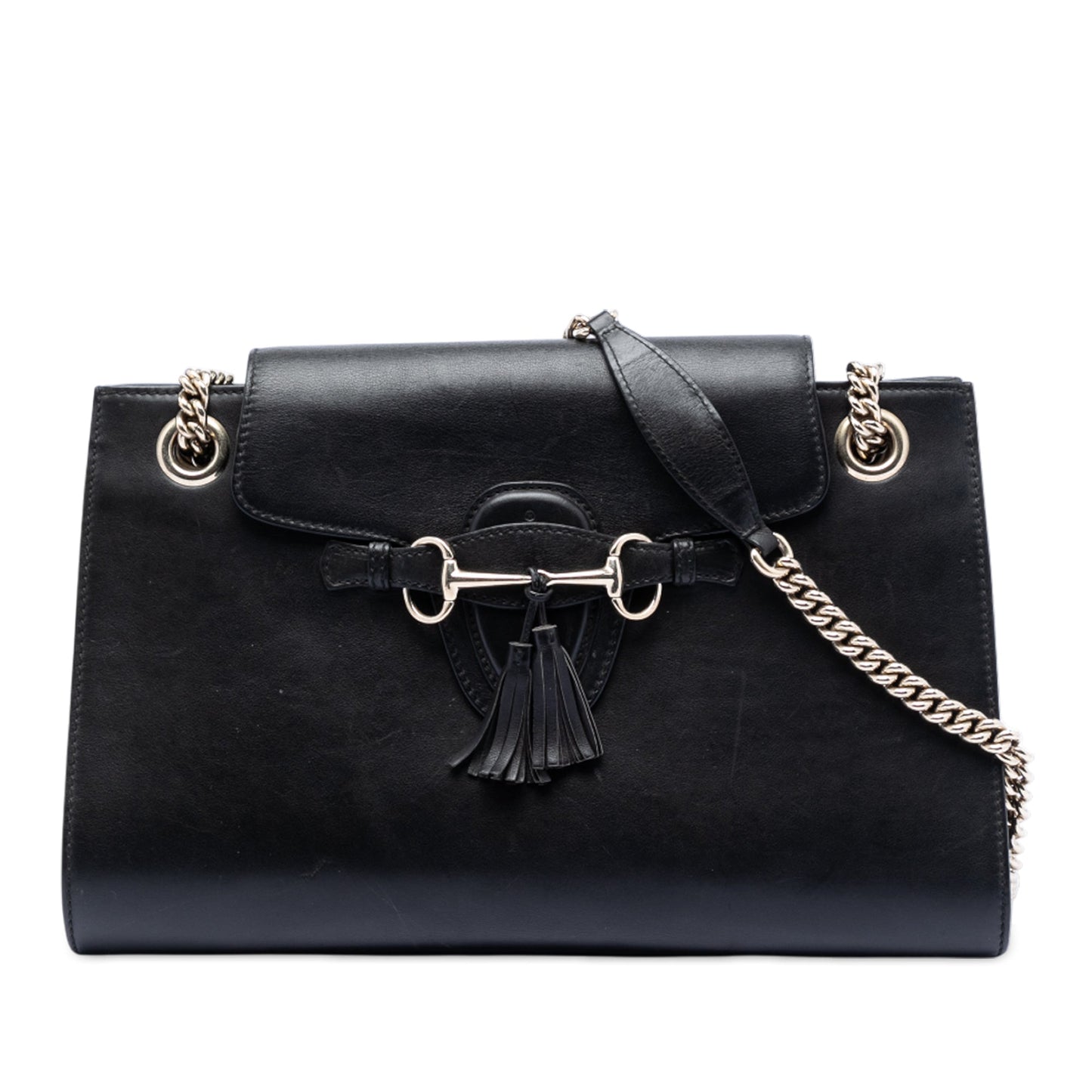 Gucci Large Calfskin Emily Shoulder Bag