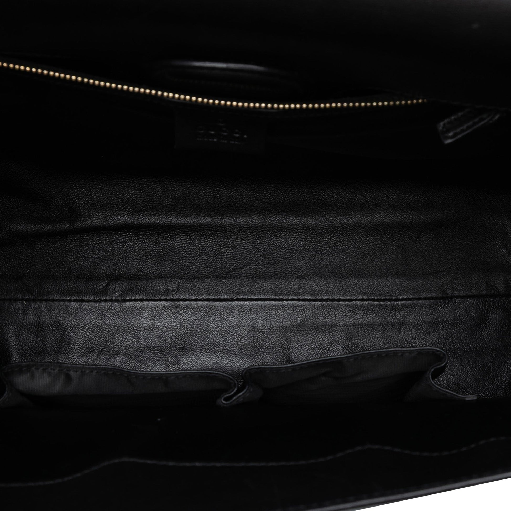 Gucci Large Leather Emily Shoulder Bag