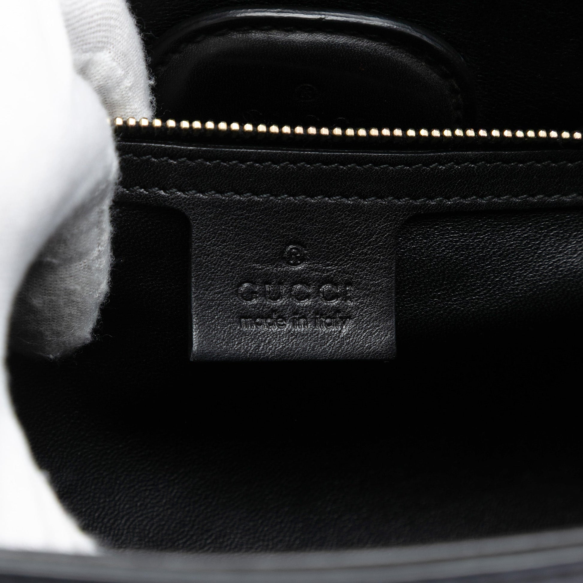 Gucci Large Leather Emily Shoulder Bag
