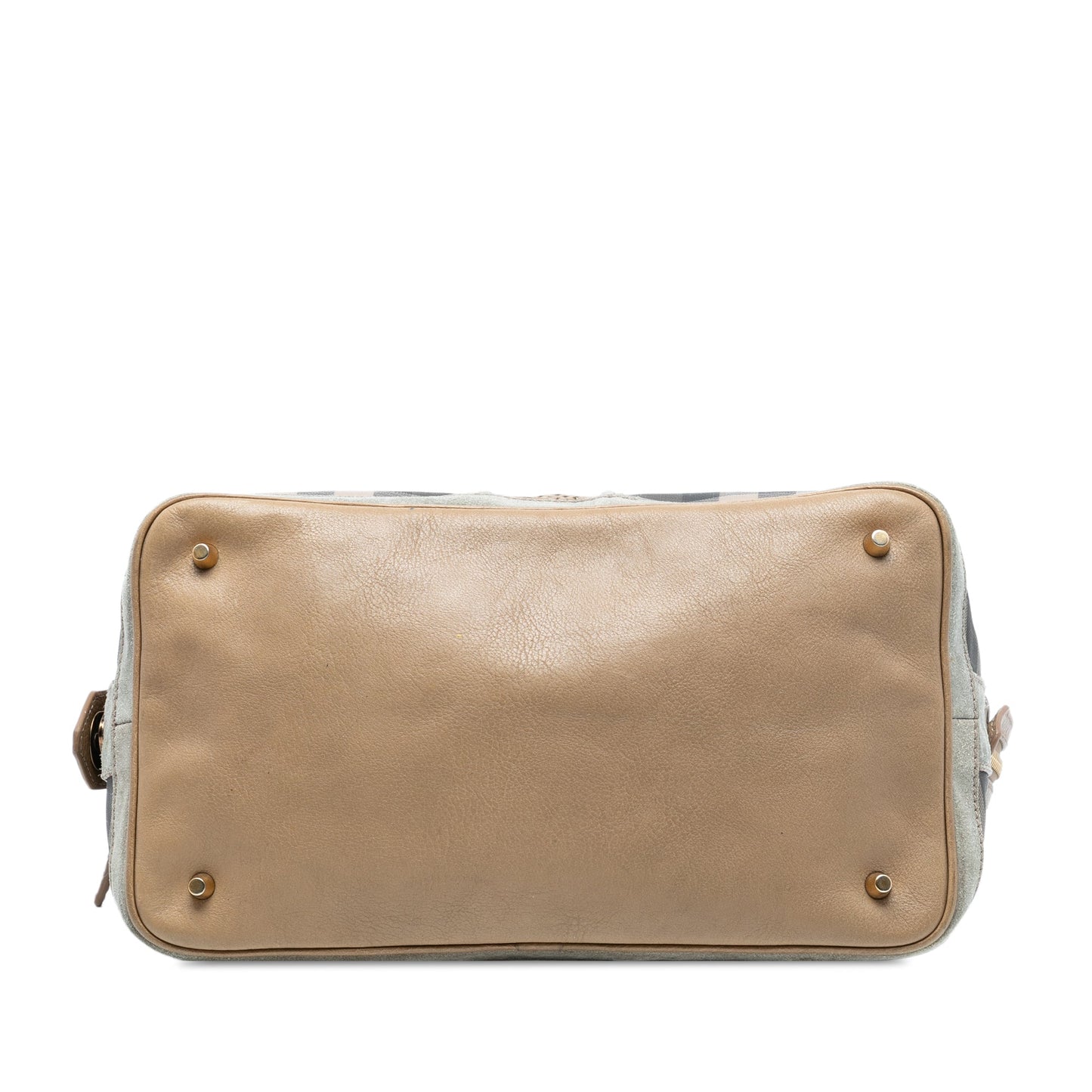 Burberry House Check Canvas Satchel