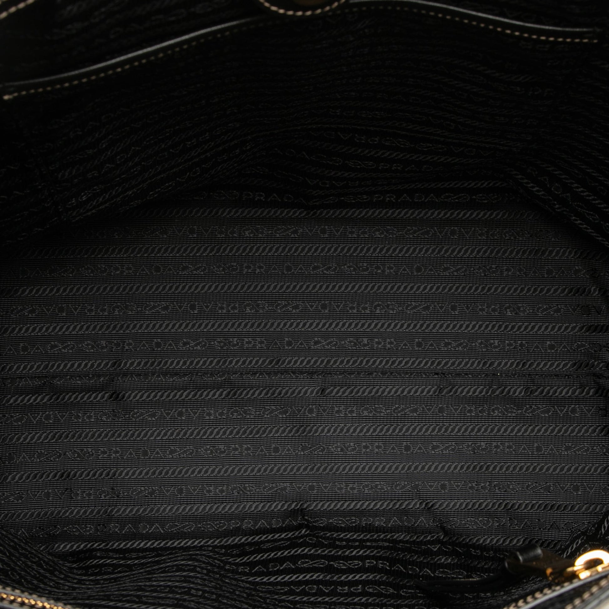 Prada Canvas Canapa Logo Tote