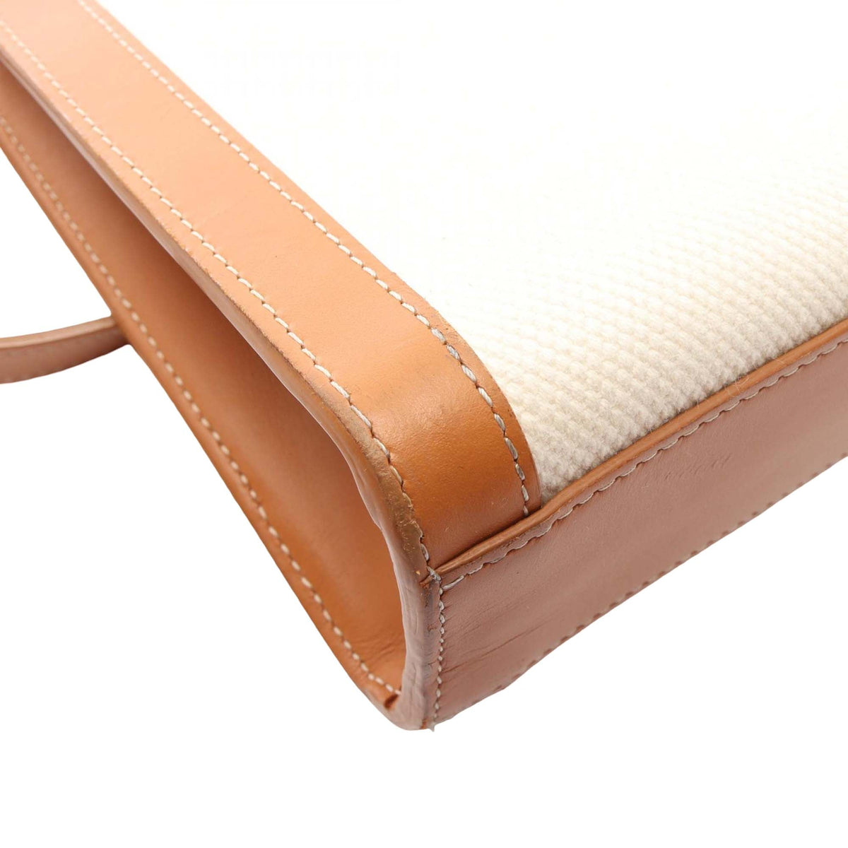 Celine Small Canvas Vertical Cabas Satchel