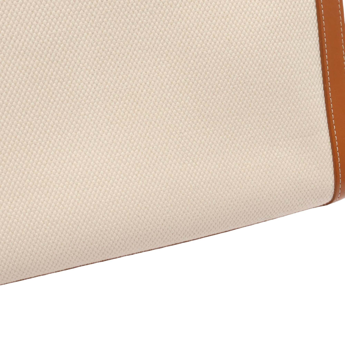 Celine Small Canvas Vertical Cabas Satchel