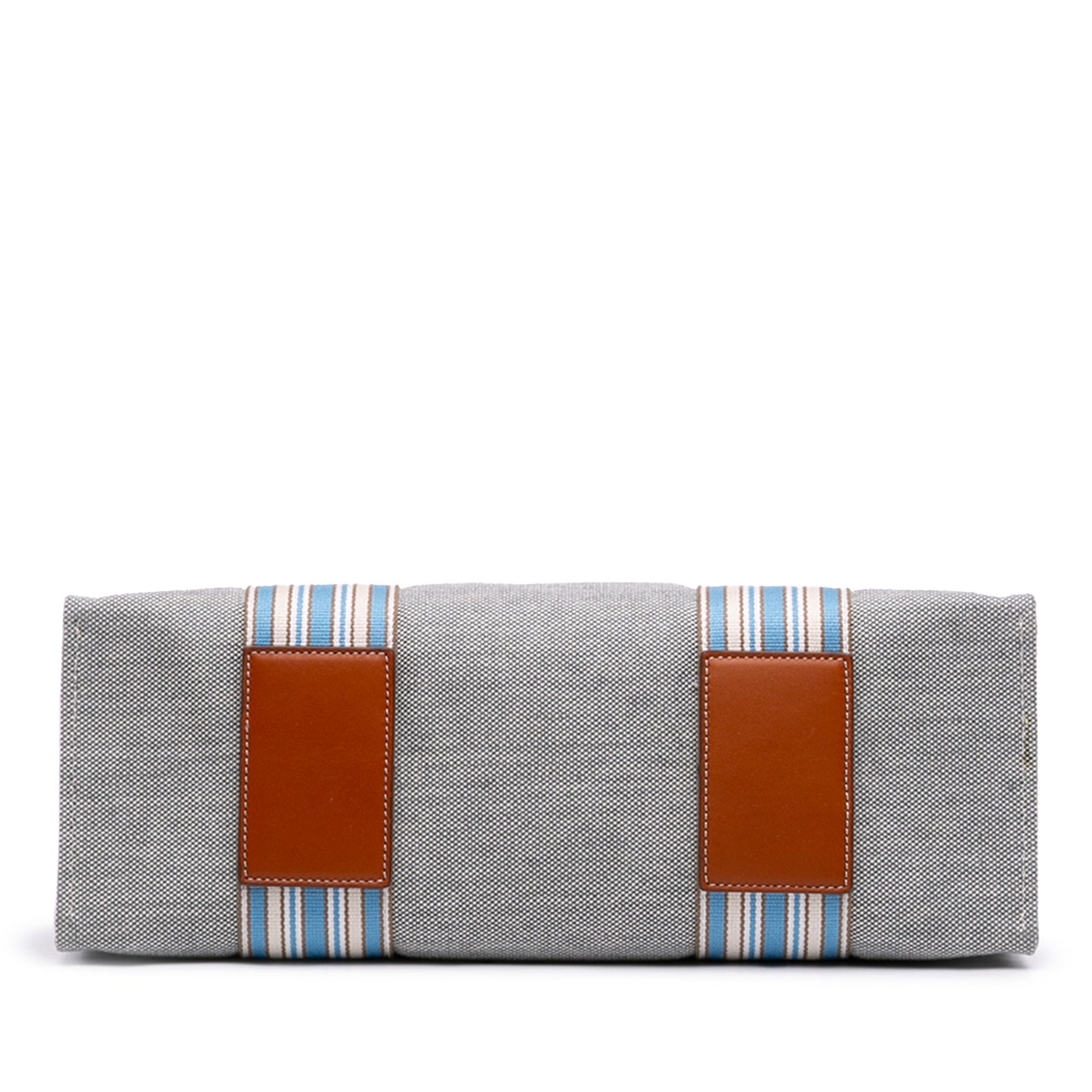 Loro Piana Canvas The Suitcase Stripe Tote