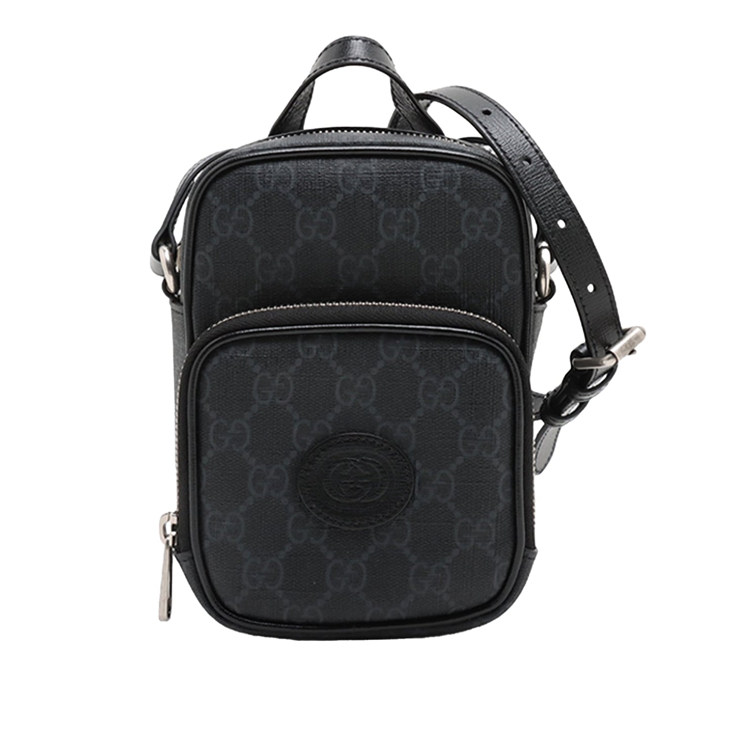 Gucci Mini GG Supreme Interlocking G Satchel