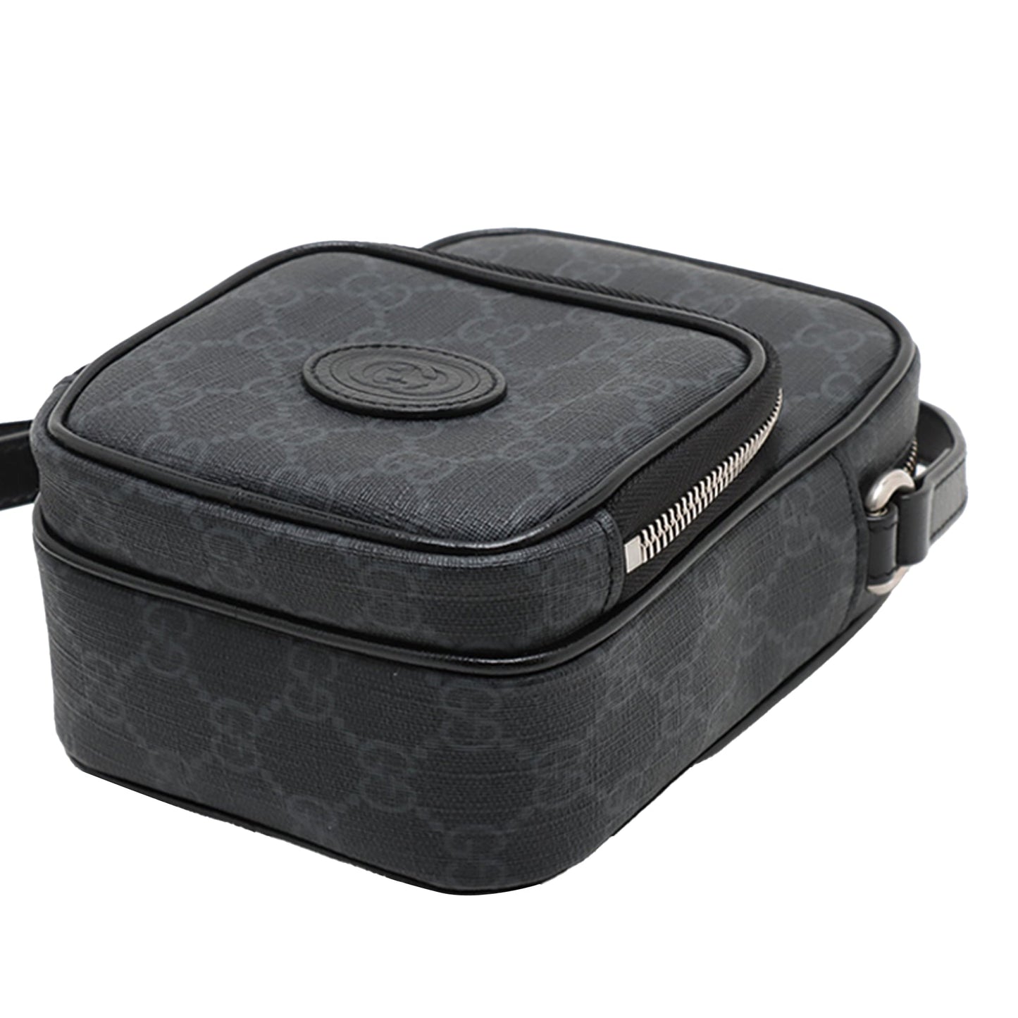 Gucci Mini GG Supreme Interlocking G Satchel