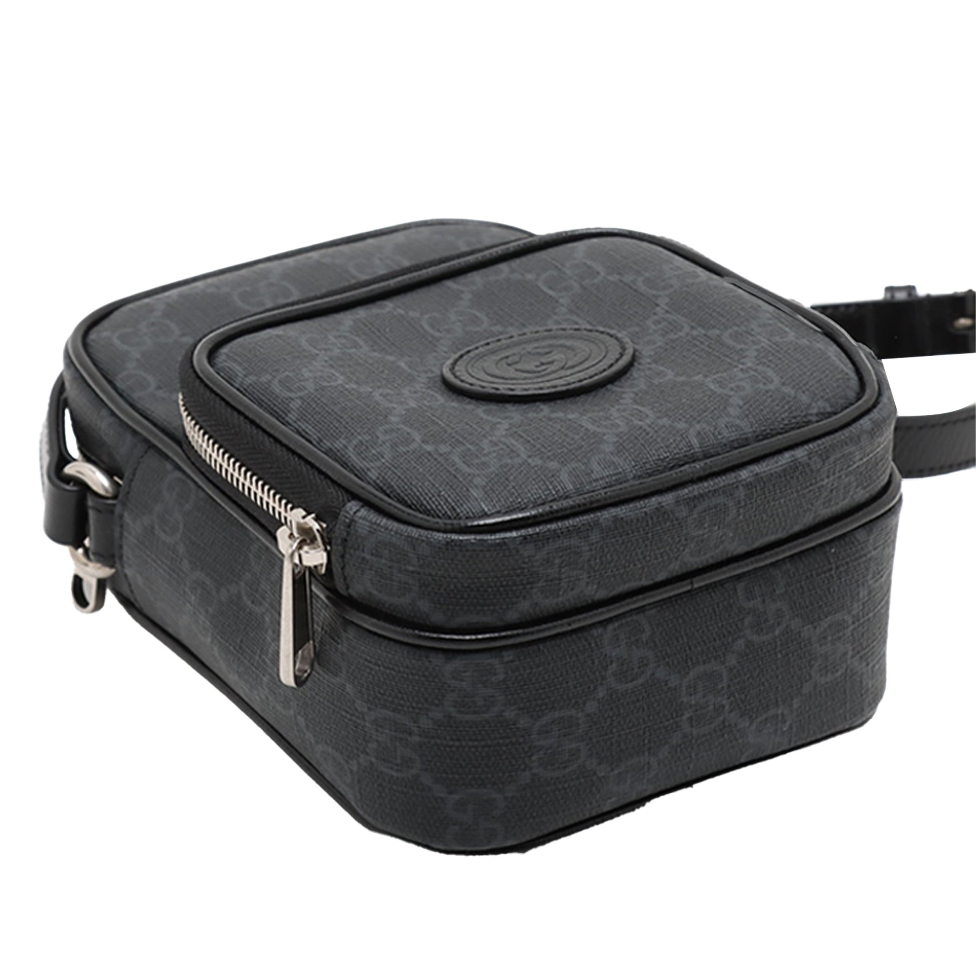 Gucci Mini GG Supreme Interlocking G Satchel