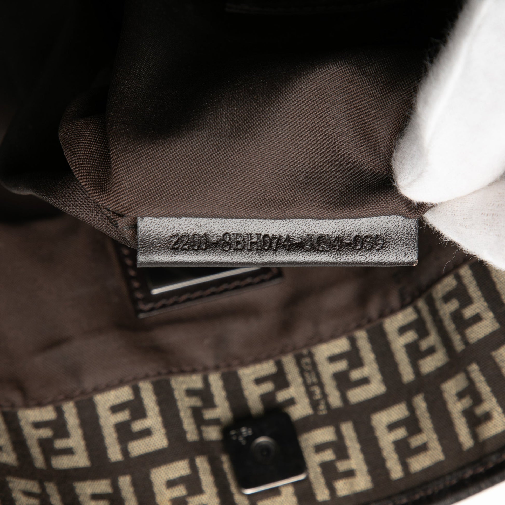 Fendi Zucchino Canvas Tote