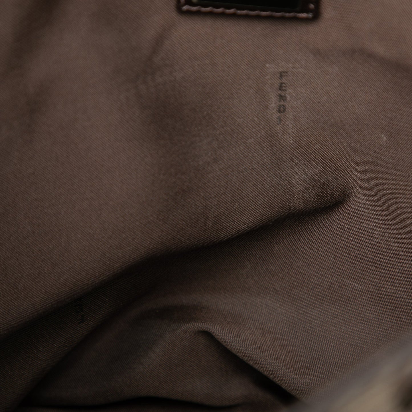Fendi Zucchino Canvas Tote