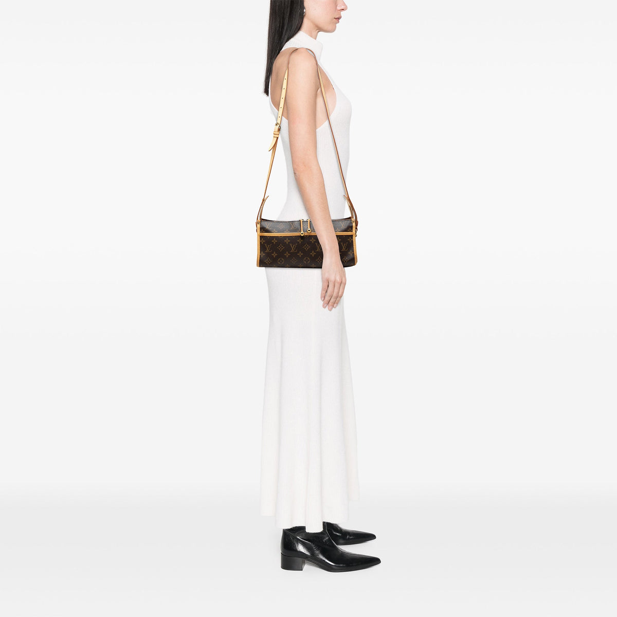 Louis Vuitton Monogram Popincourt Long — Brown